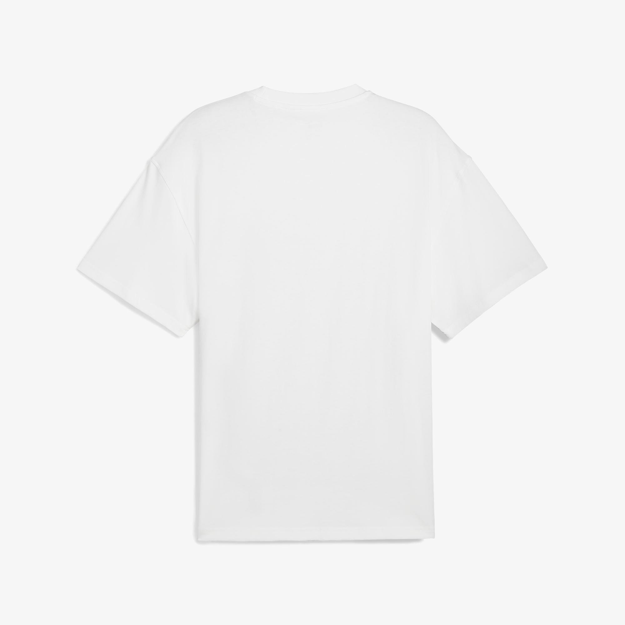 Puma Crowd Craze Erkek Beyaz T-Shirt