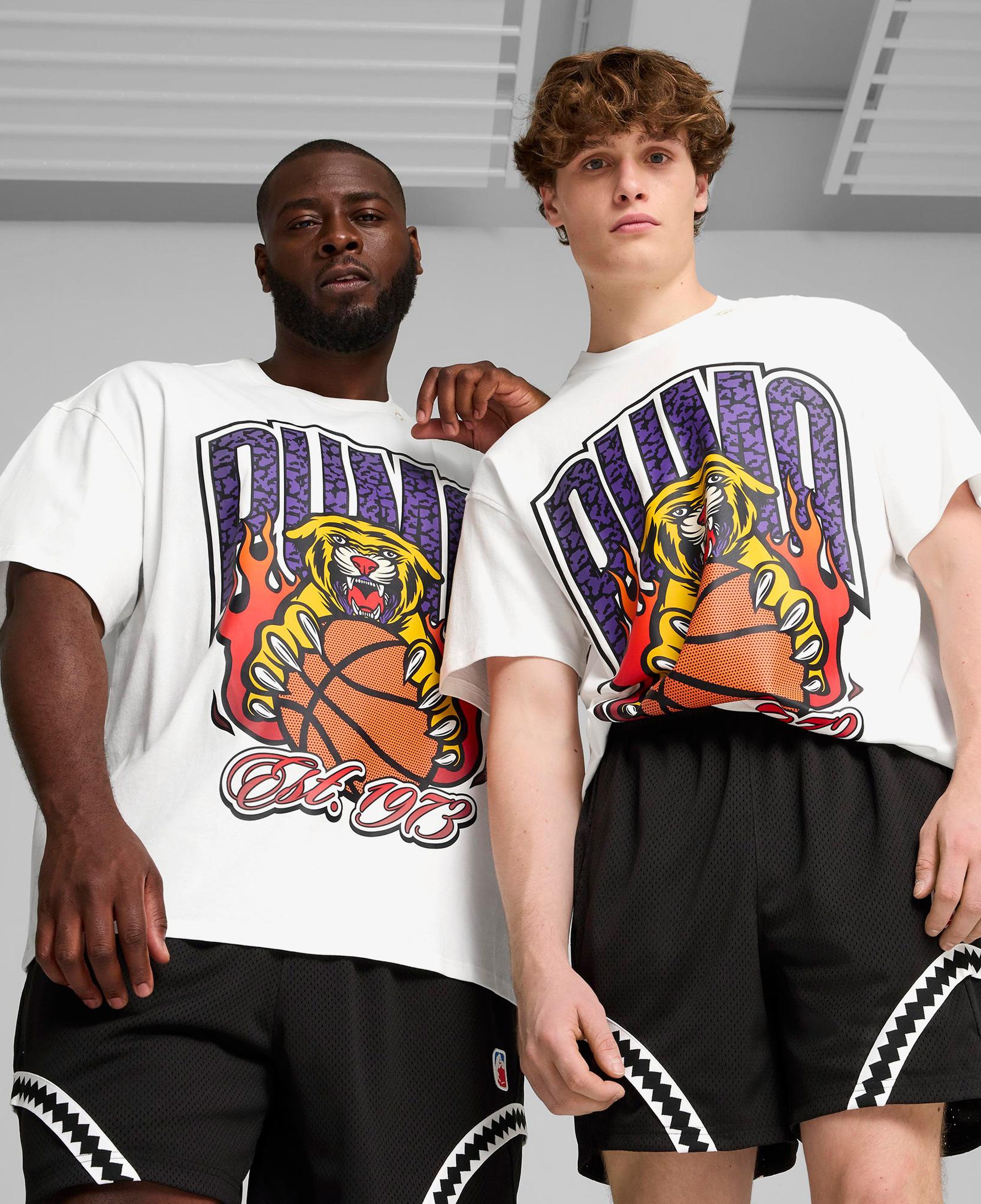 Puma Crowd Craze Erkek Beyaz T-Shirt