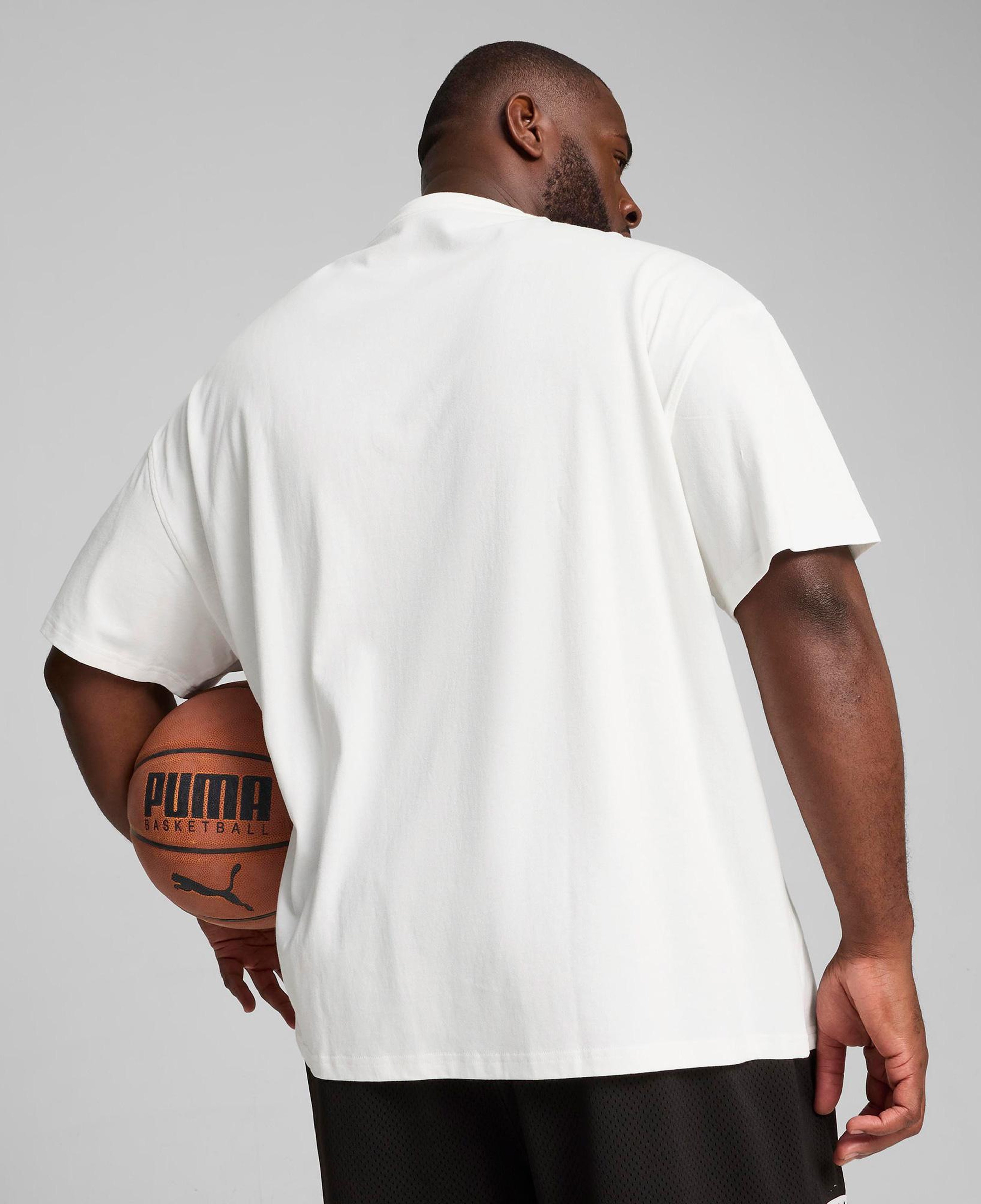 Puma Crowd Craze Erkek Beyaz T-Shirt