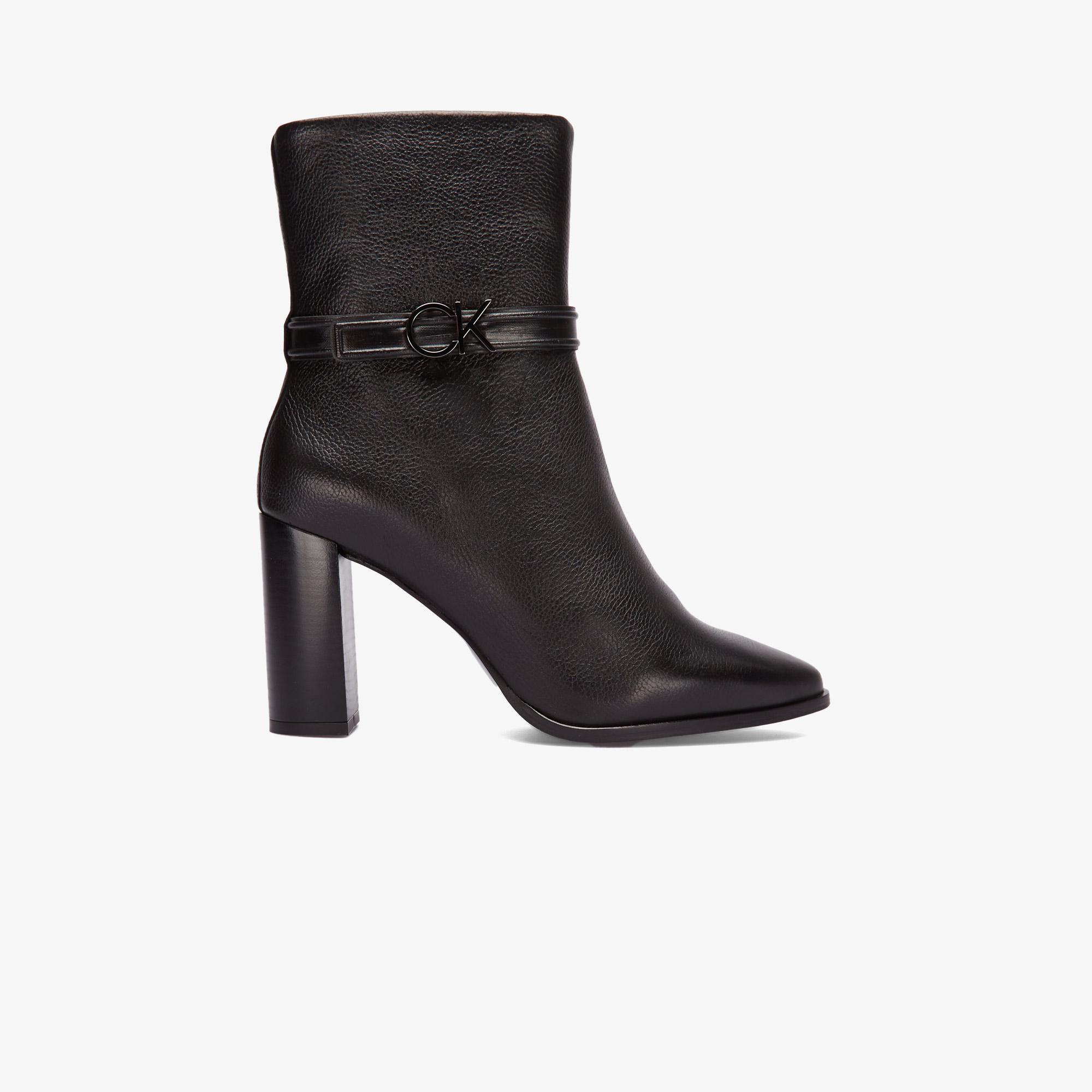 Calvin Klein Heel Ankle 85 Kadın Siyah Yağmur Botu