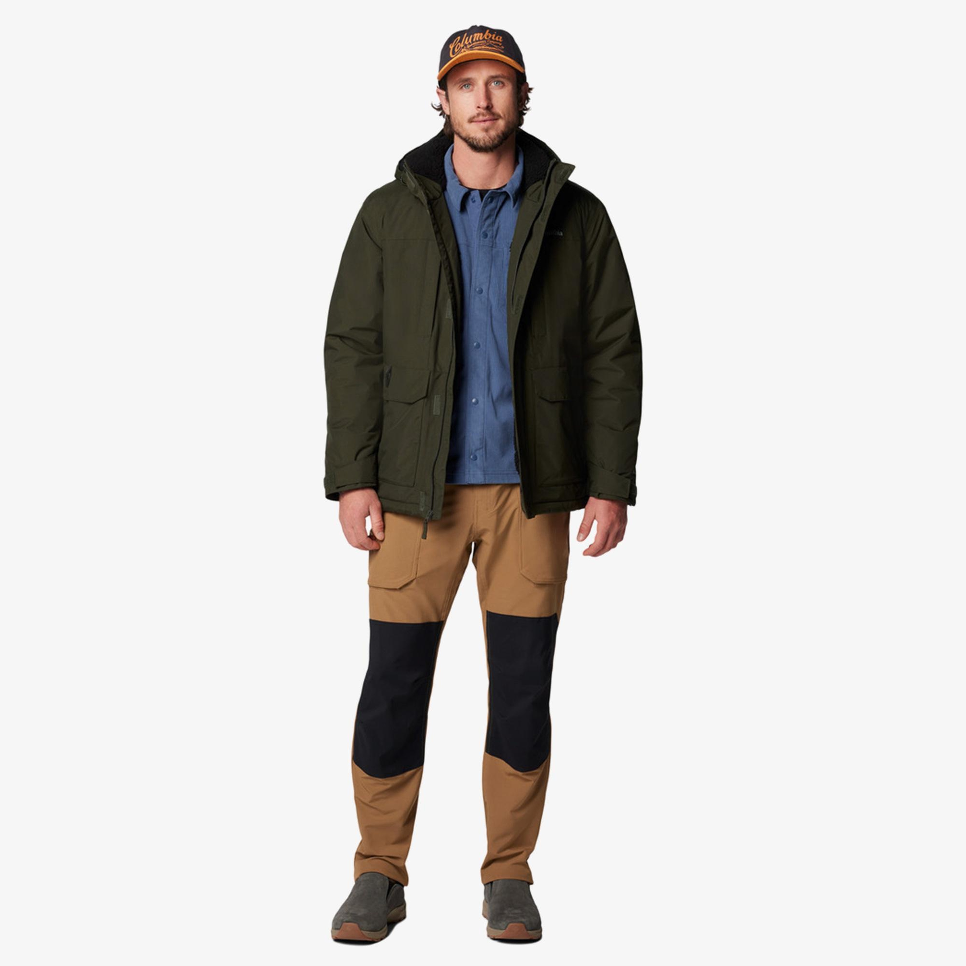 Columbia Landroamer Sherpa Lined Erkek Koyu Yeşil Mont