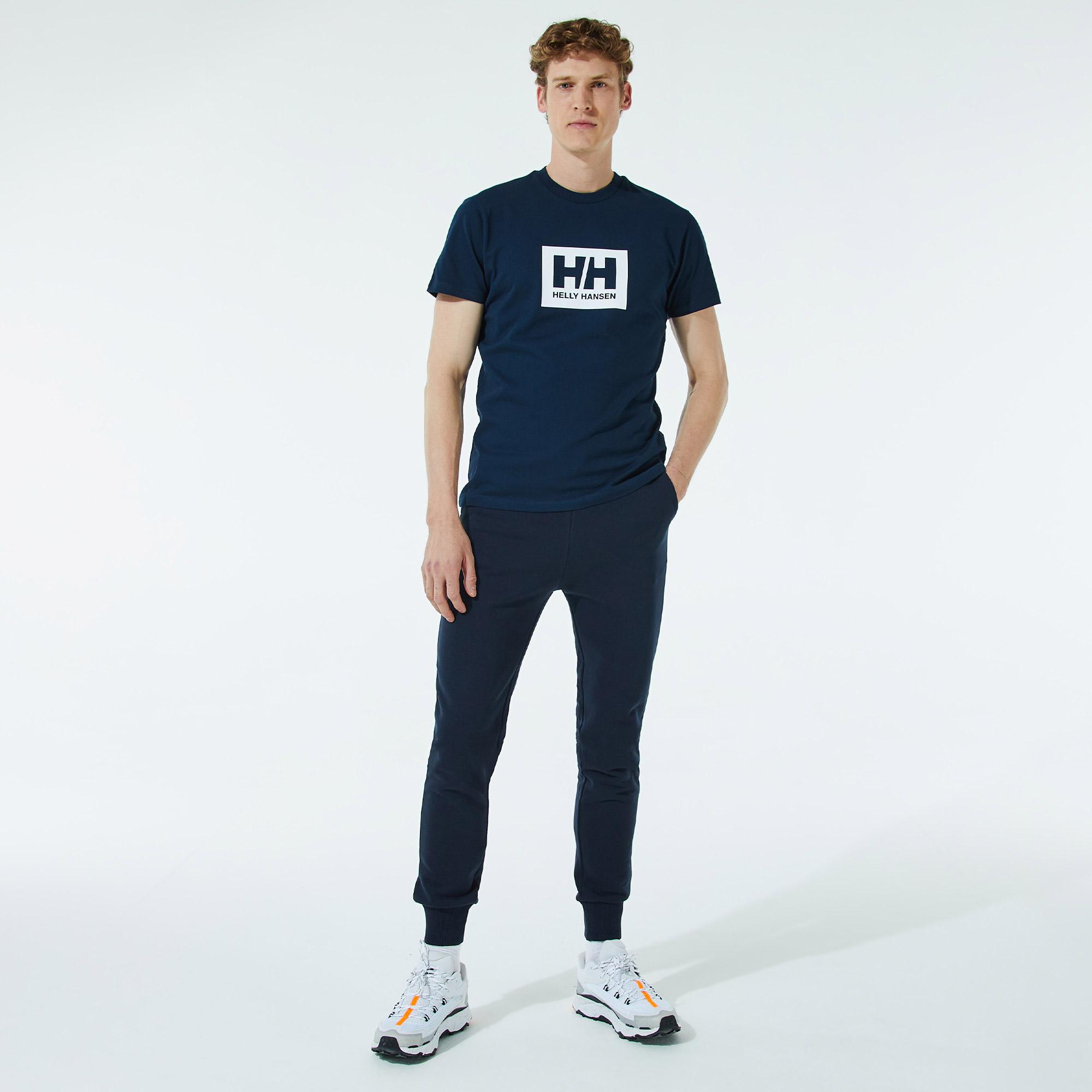 Helly Hansen Box Erkek Lacivert T-Shirt