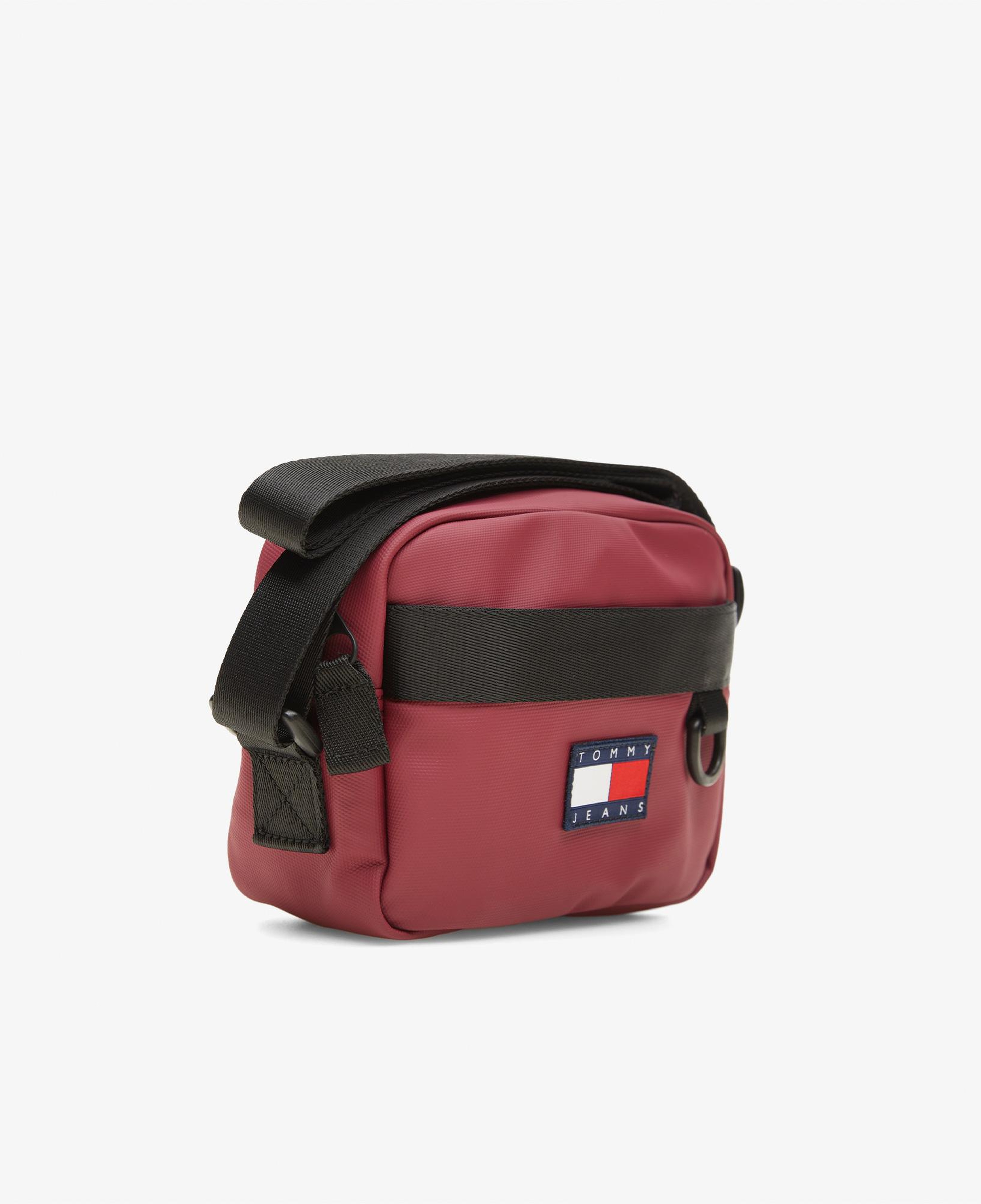 Tommy Jeans Elevated Crossover Erkek Kırmızı Omuz Çantası