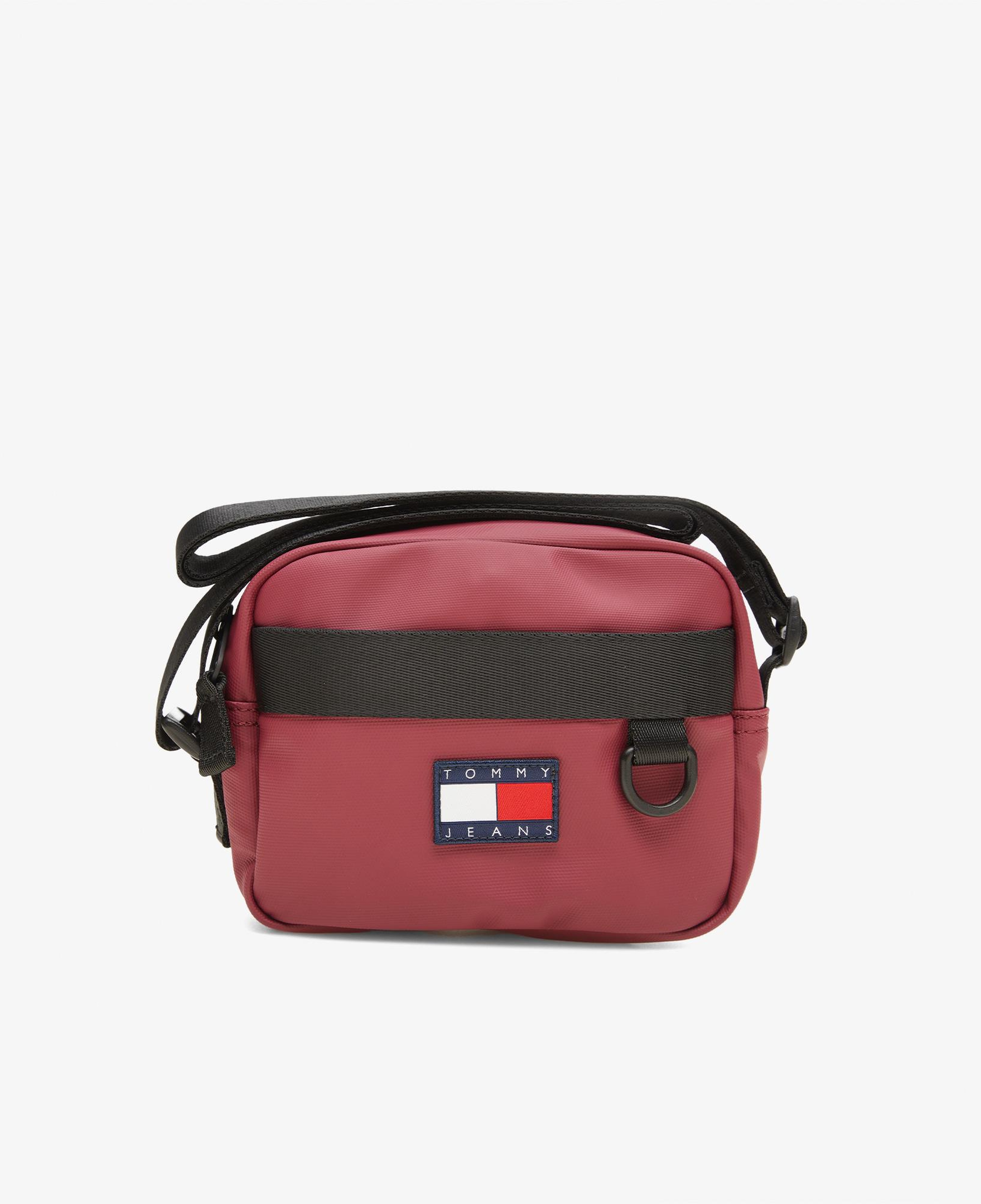 Tommy Jeans Elevated Crossover Erkek Kırmızı Omuz Çantası