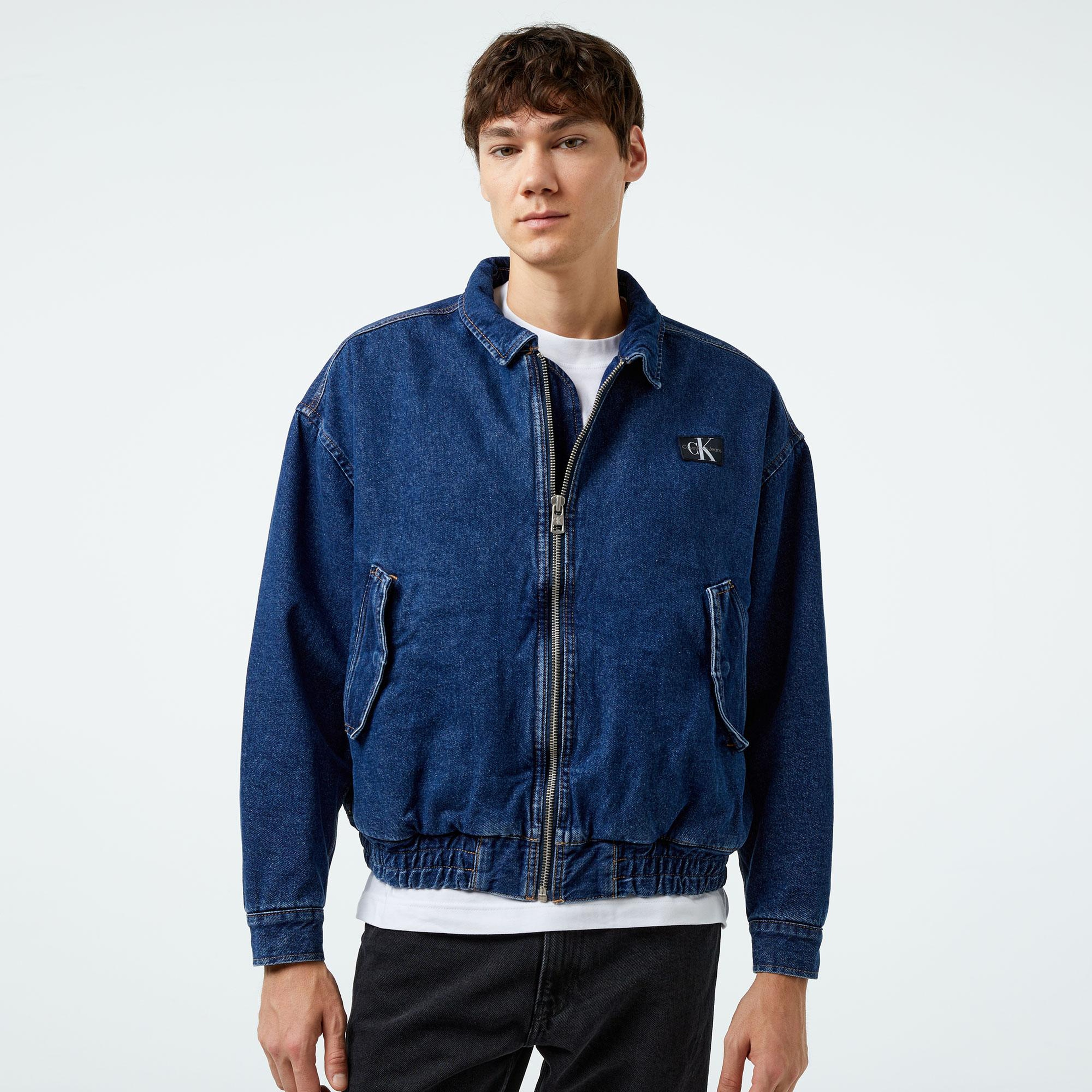 Calvin Klein Jeans Erkek Lacivert Ceket