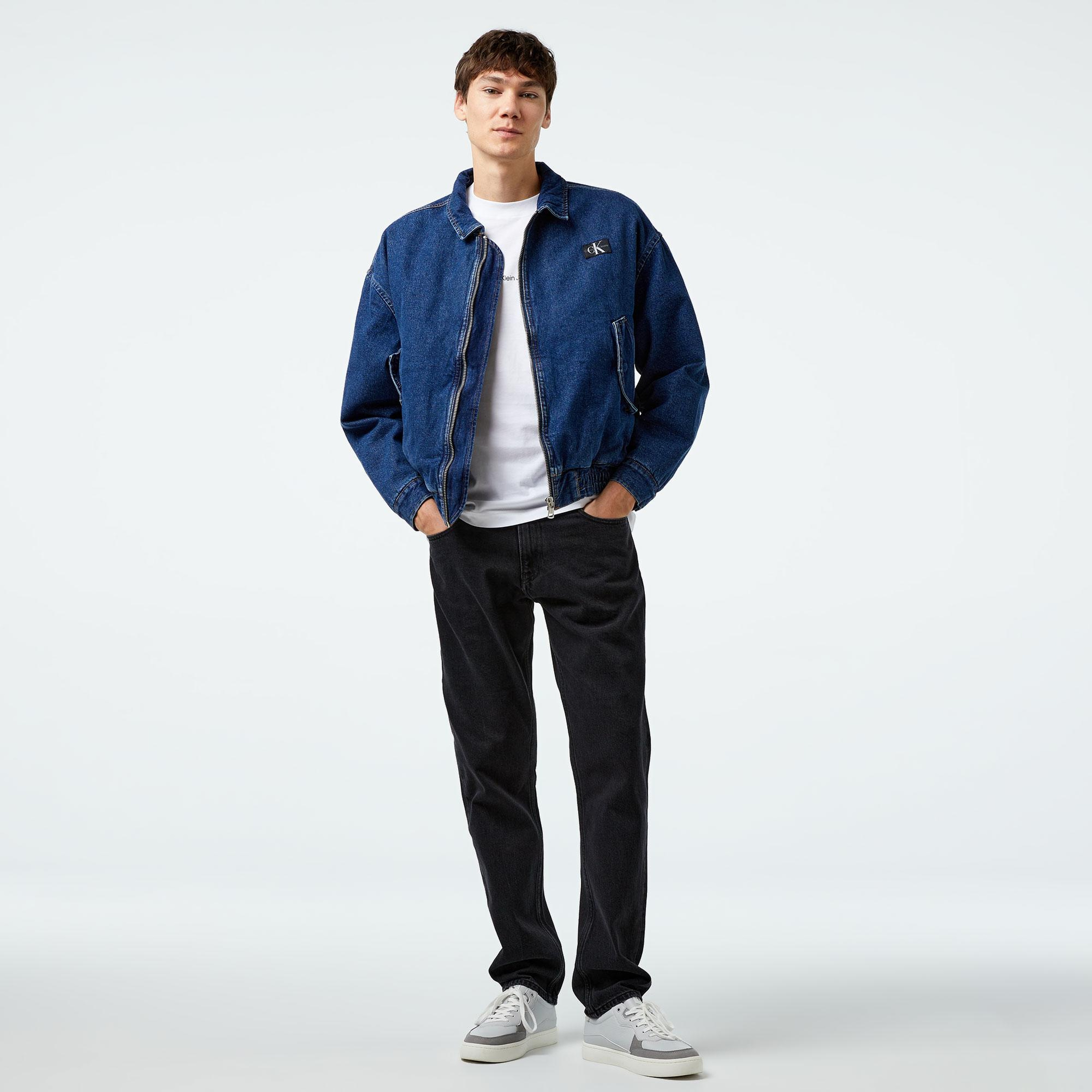 Calvin Klein Jeans Erkek Lacivert Ceket