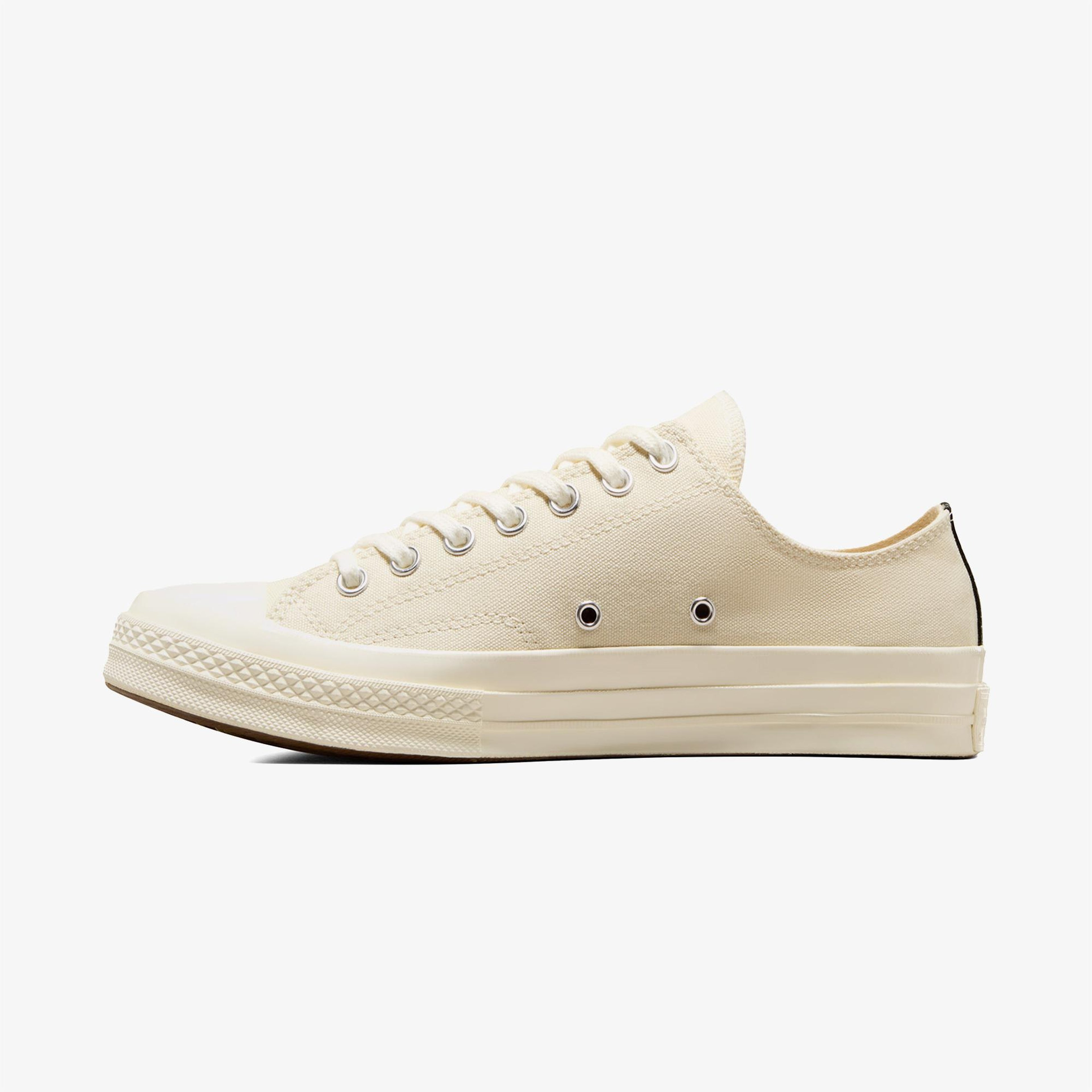 Converse X Comme Des Garçons Play Chuck 70 Unisex Krem Sneaker