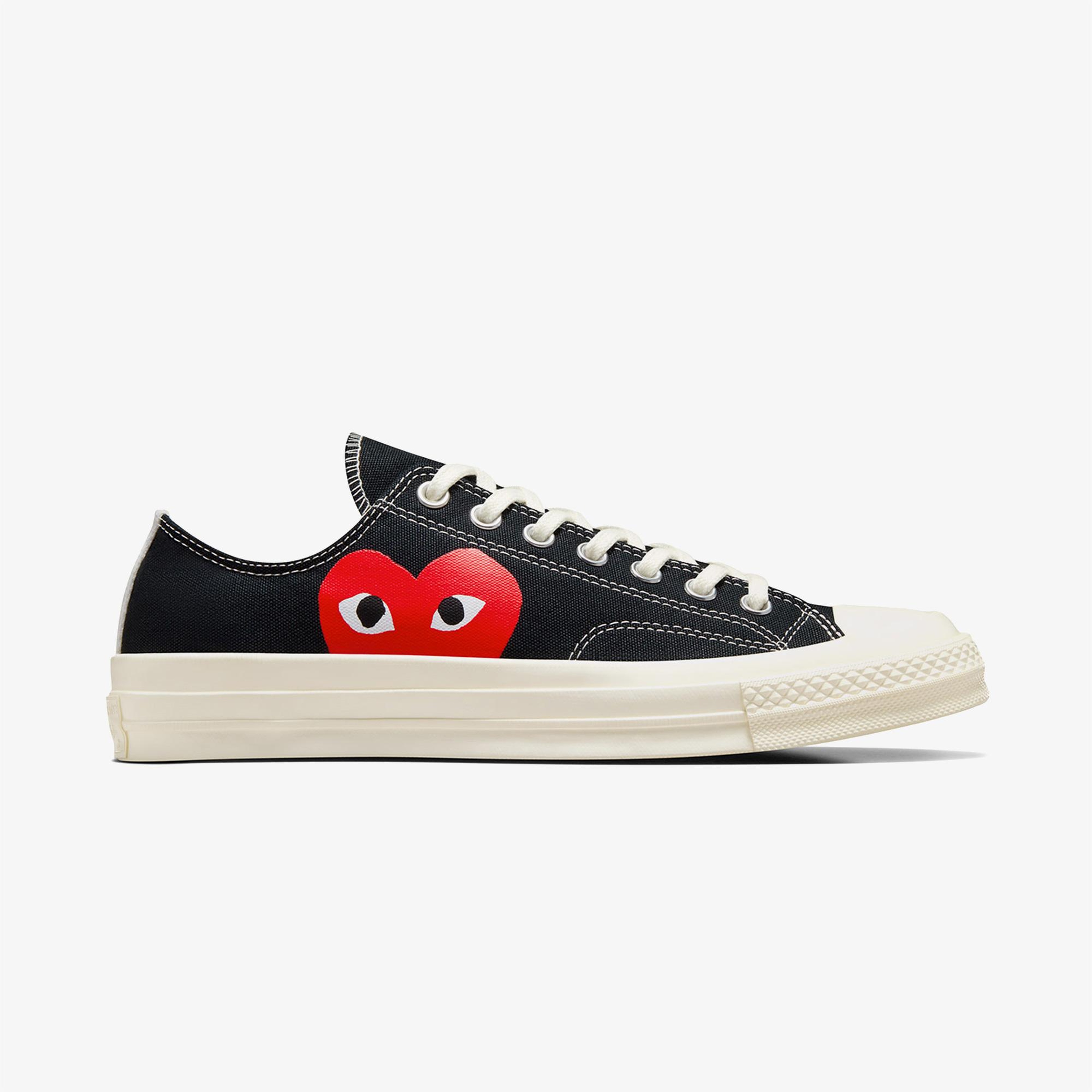 Converse X Comme Des Garçons Play Chuck 70 Unisex Siyah Sneaker