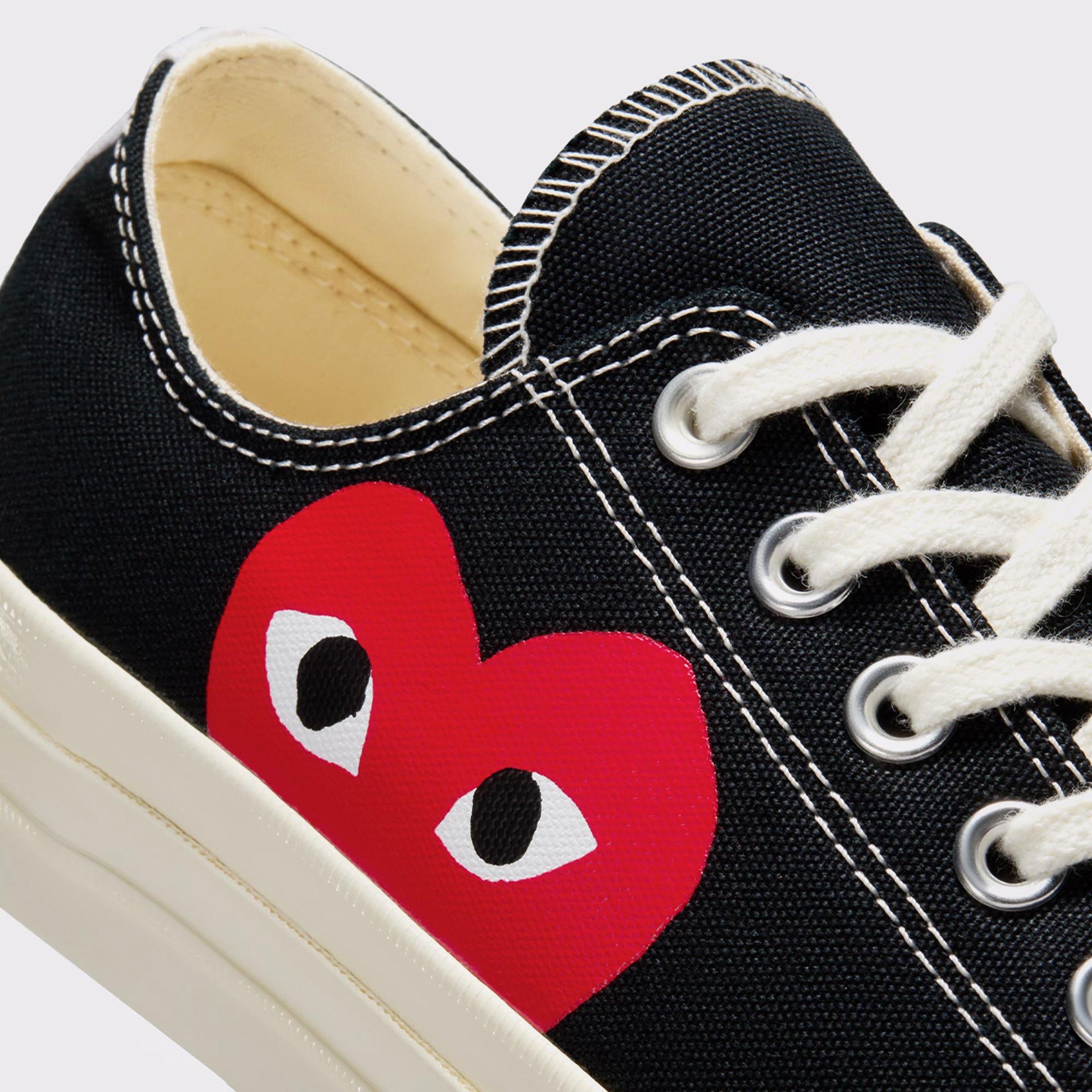 Converse X Comme Des Garçons Play Chuck 70 Unisex Siyah Sneaker