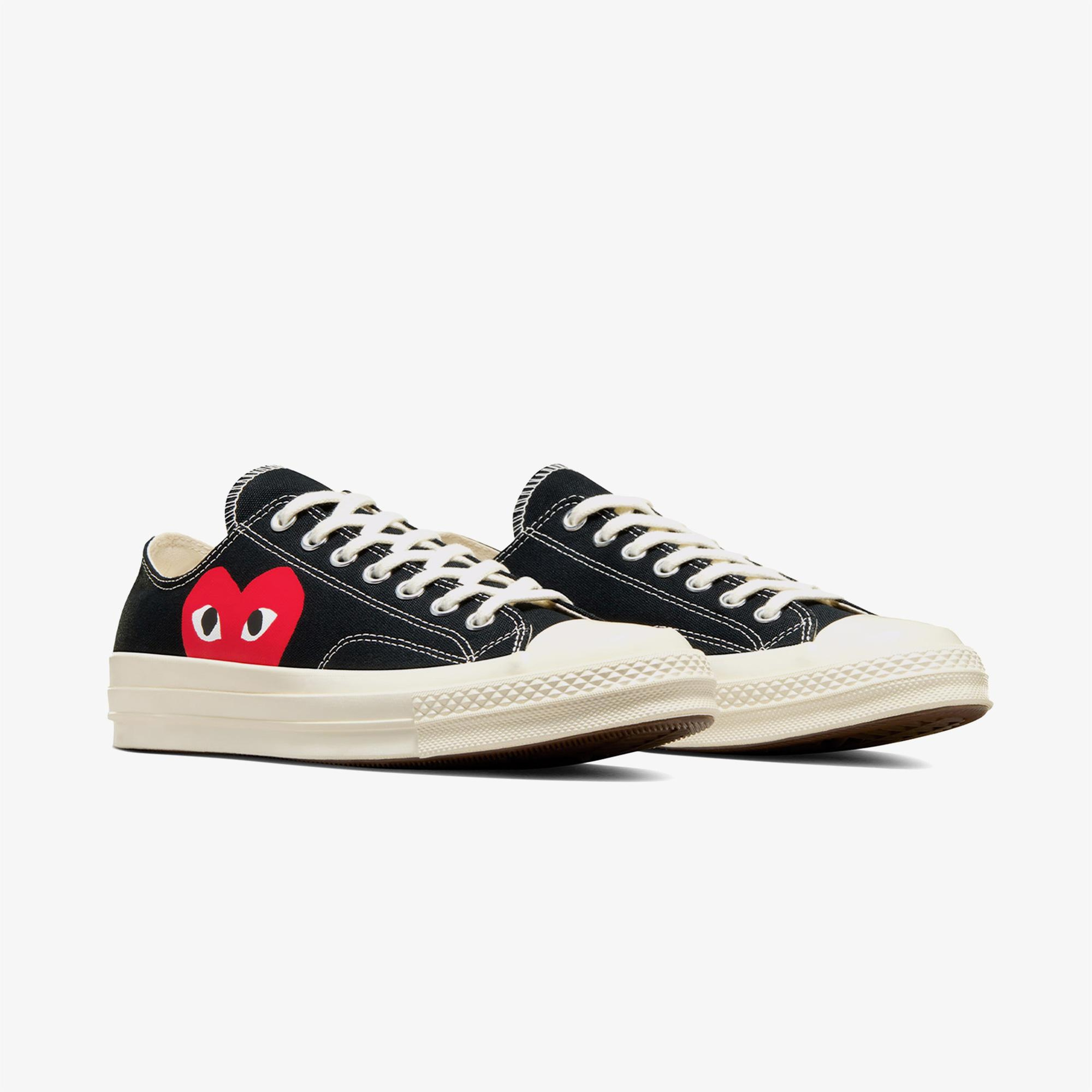 Converse X Comme Des Garçons Play Chuck 70 Unisex Siyah Sneaker