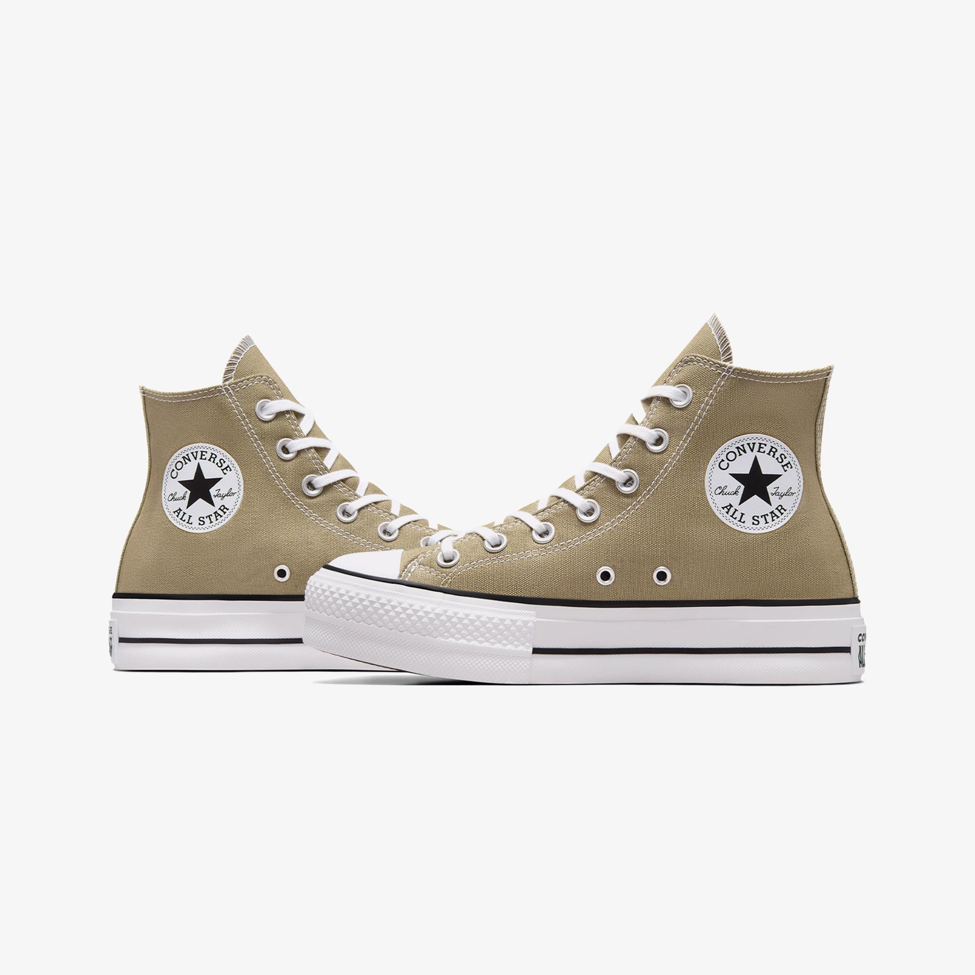 Converse Chuck Taylor All Star Lift Unisex Yeşil Platform Sneaker