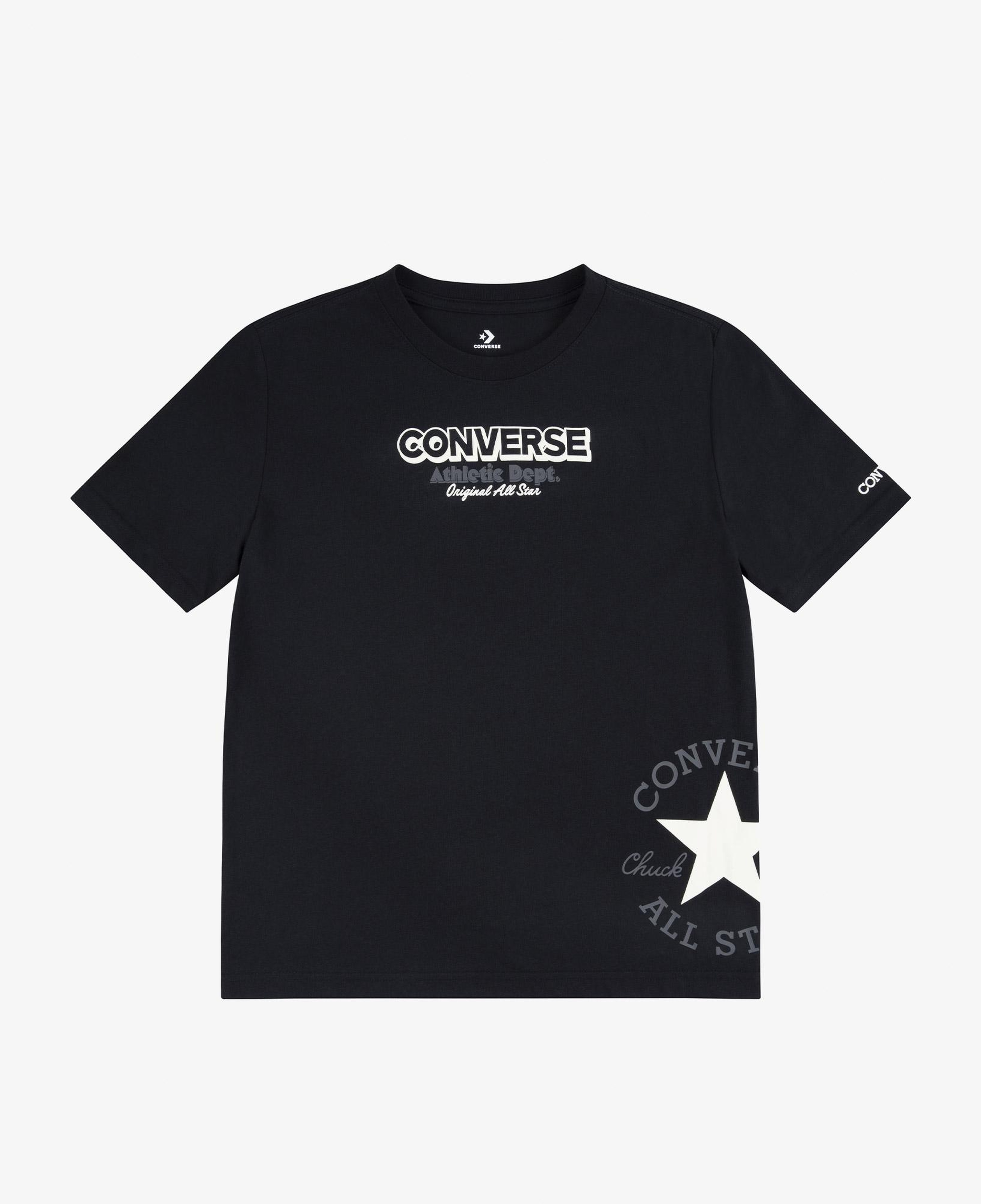 Converse Erkek Çocuk Siyah T-Shirt