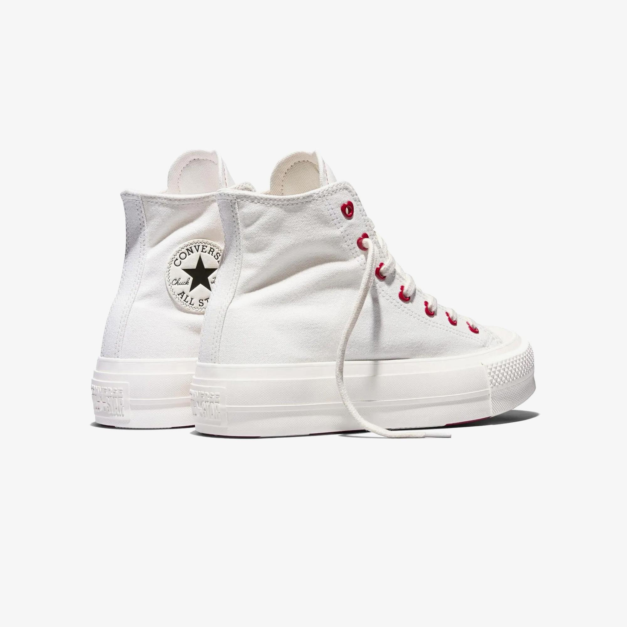 Converse Valentine's Day Chuck Taylor All Star Lift Kadın Krem Sneaker