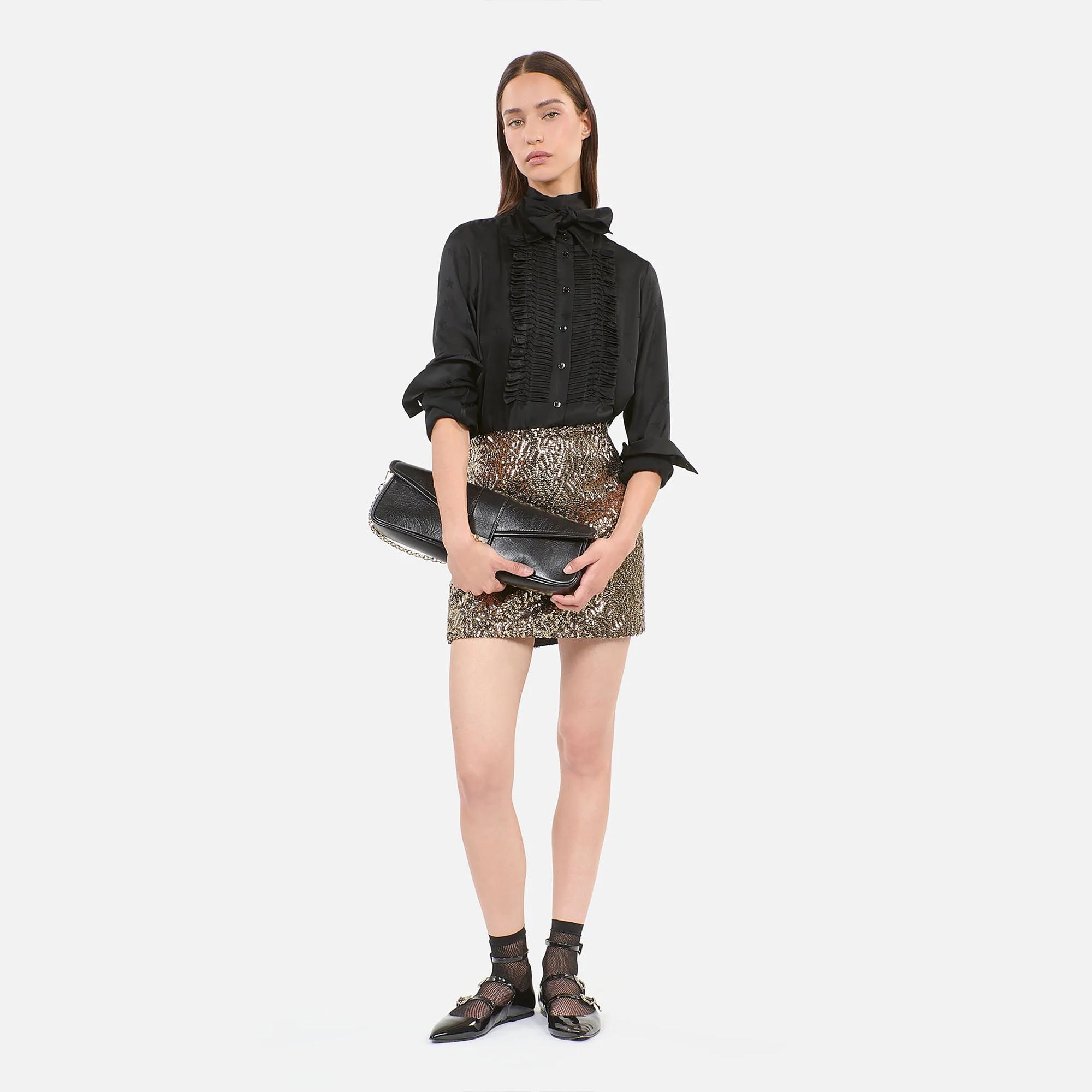 The Kooples Kadın Siyah Gömlek