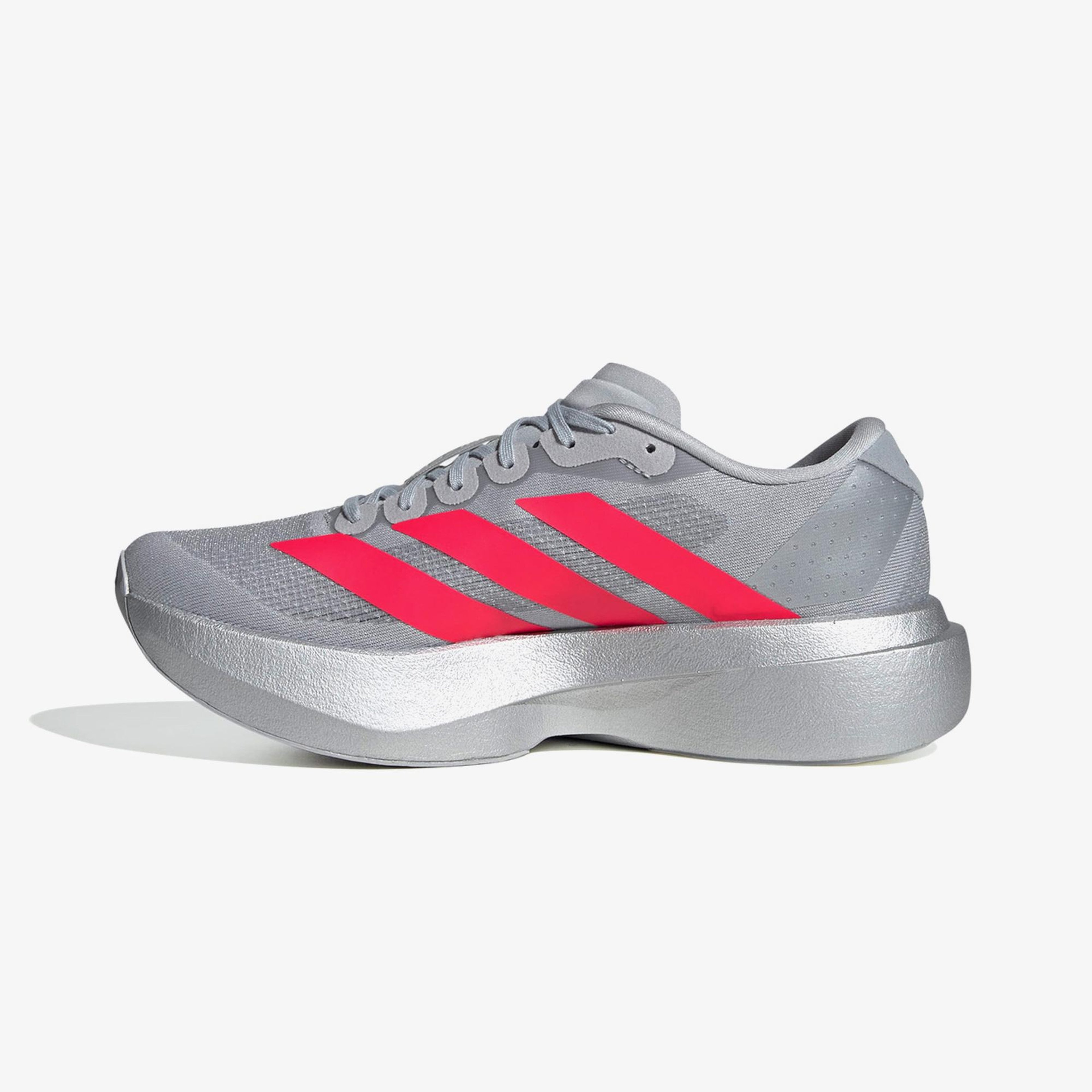 adidas Adizero Evo Sl Kadın Gri Koşu Ayakkabısı