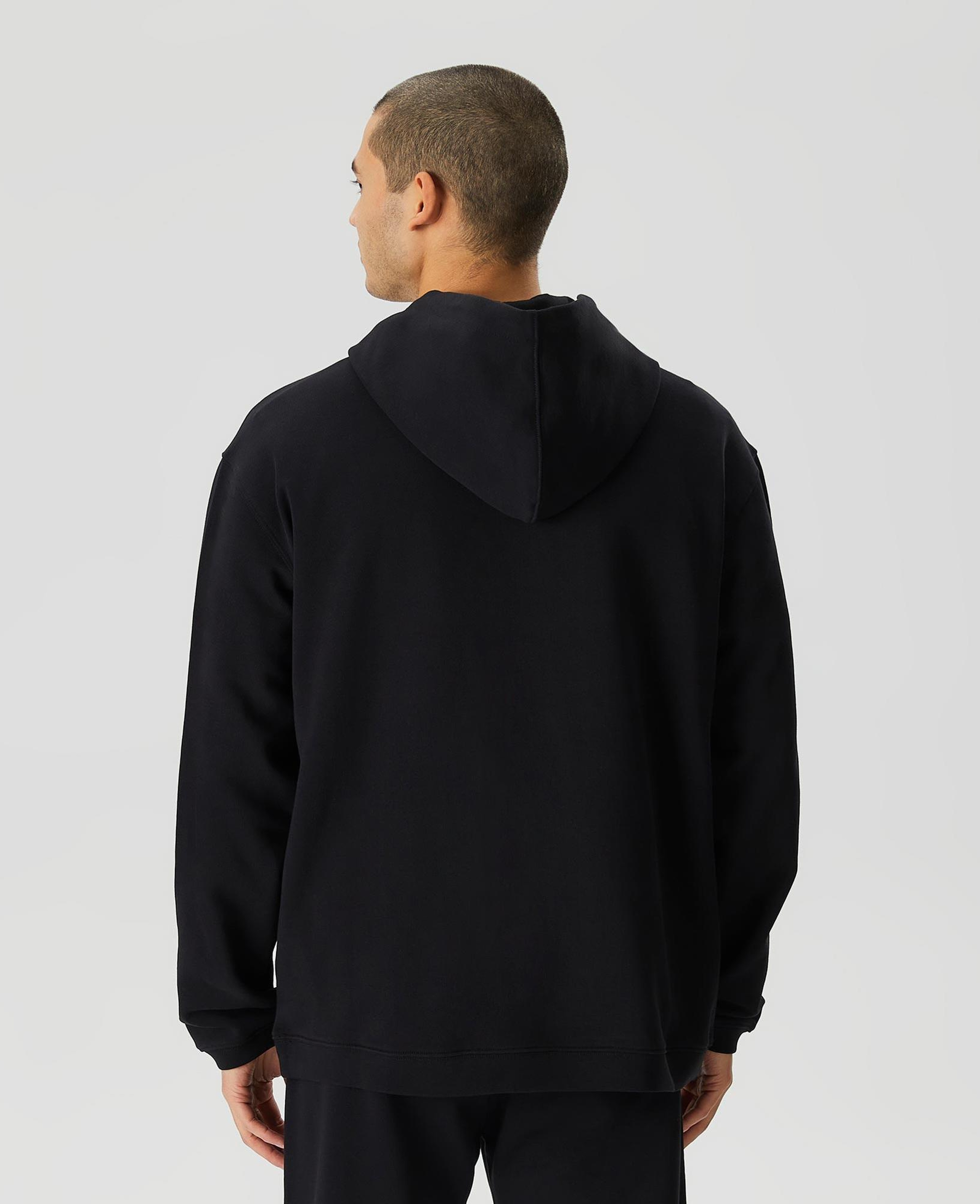 Les Benjamins Core Erkek Siyah Hoodie