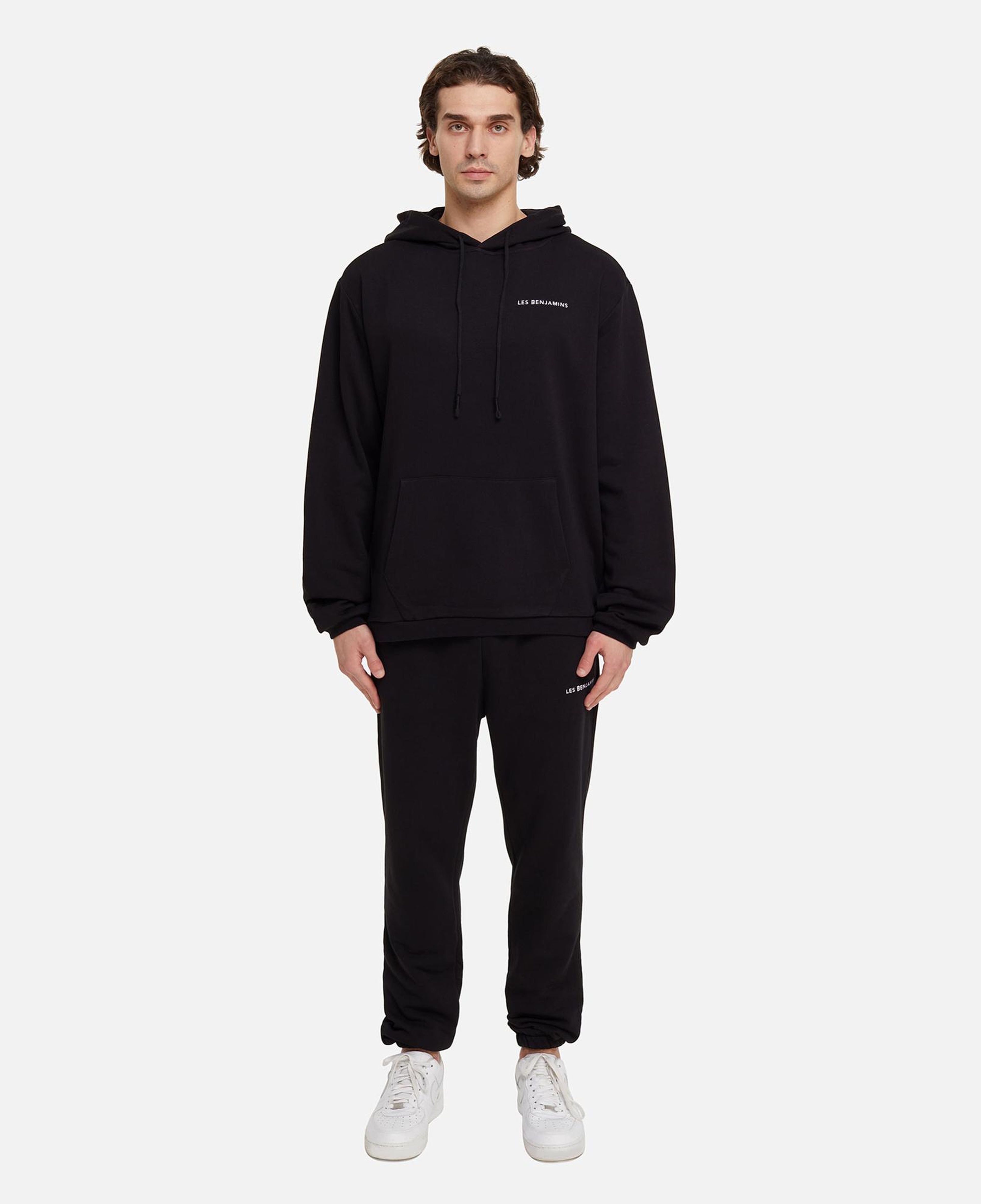 Les Benjamins Core Erkek Siyah Hoodie