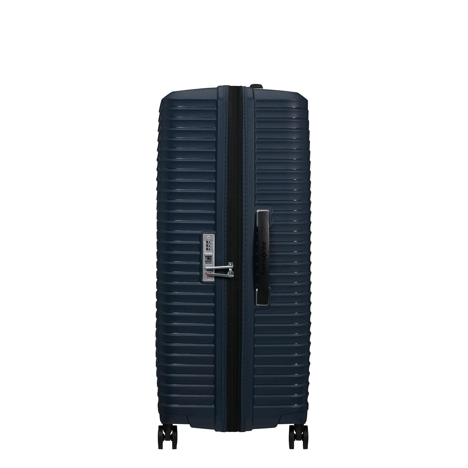 Samsonite Lacivert Upscape Spinner Körüklü 81/30 Ekstra Büyük Boy Valiz