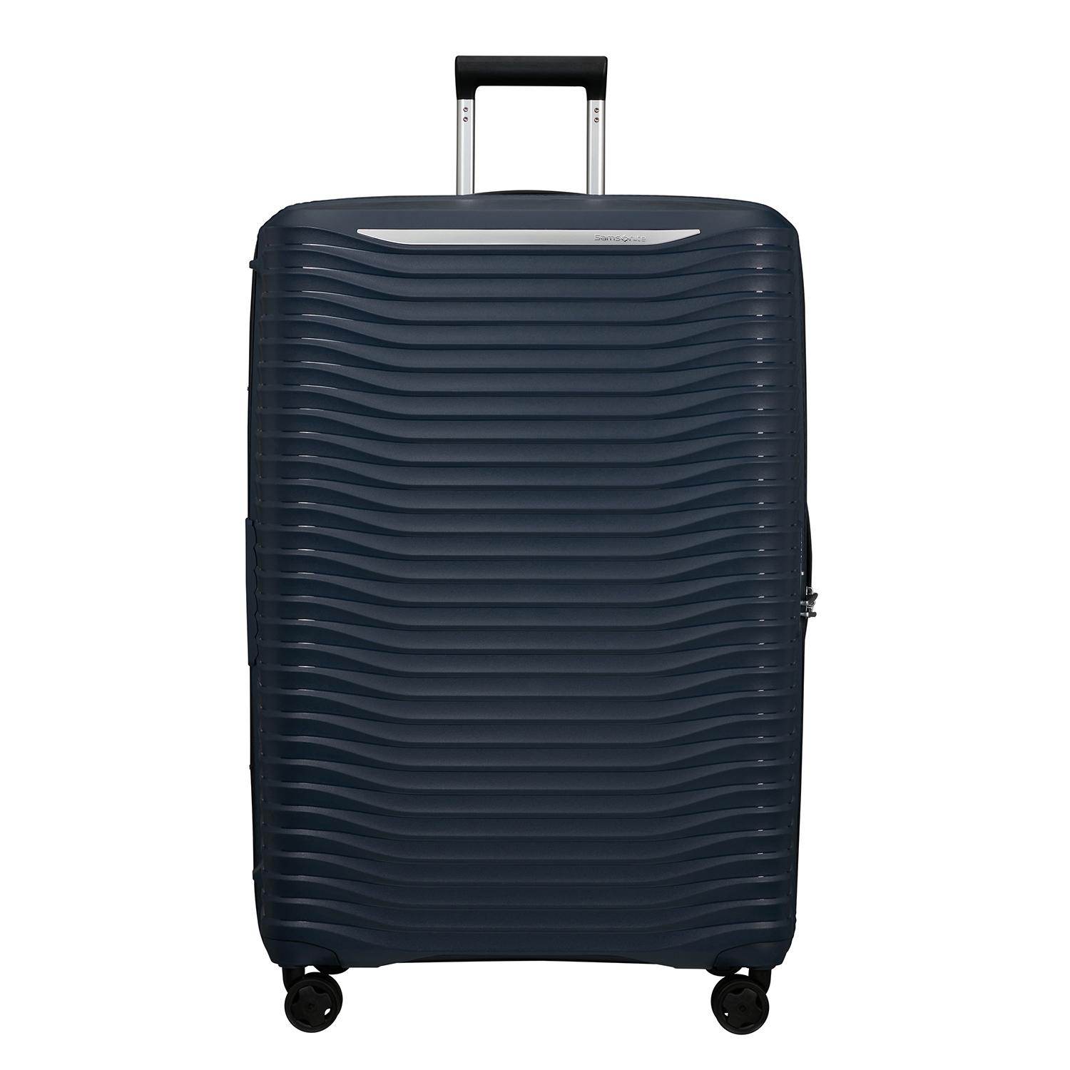 Samsonite Lacivert Upscape Spinner Körüklü 81/30 Ekstra Büyük Boy Valiz