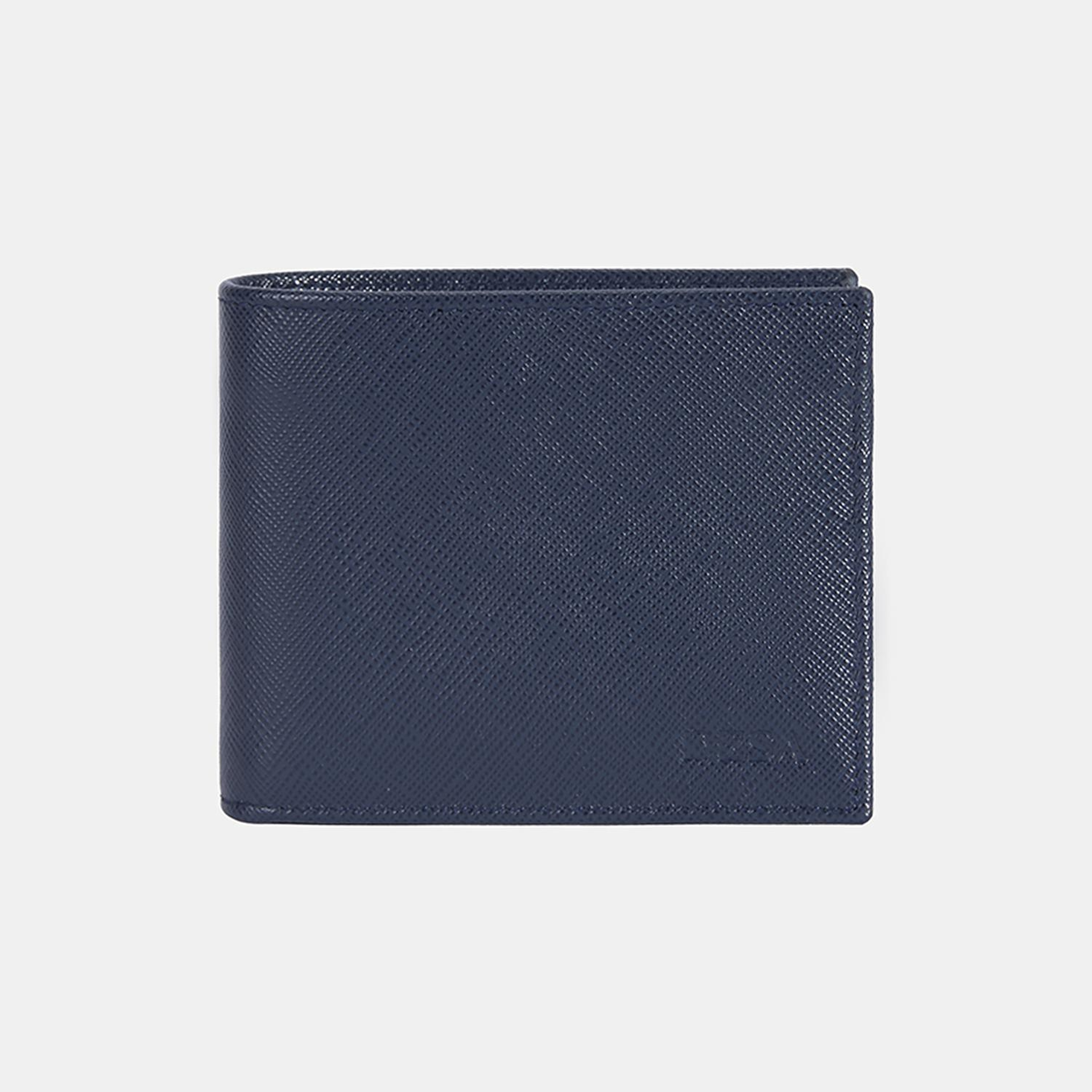 Erkek Lacivert Deri Cüzdan