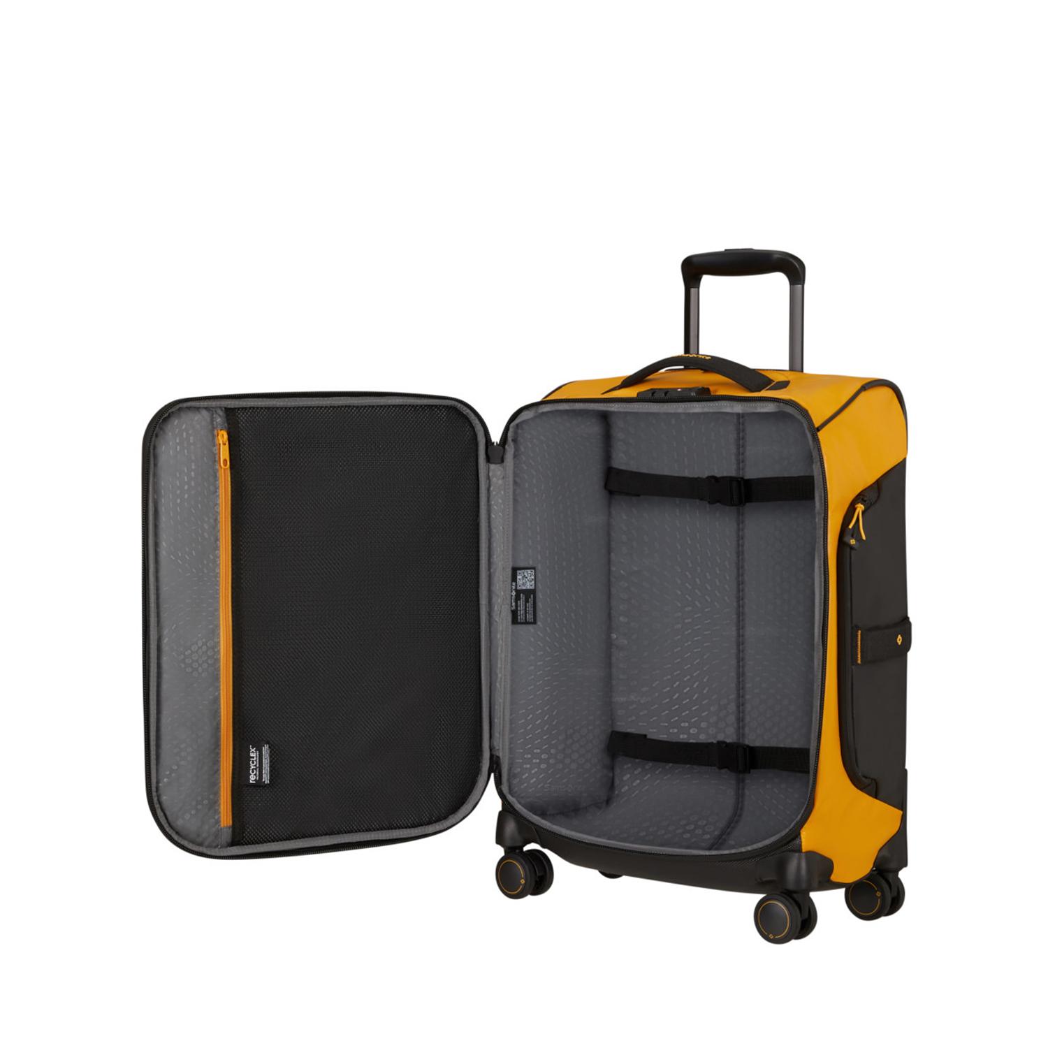 Samsonite Turuncu Ecodiver - 4 Tekerlekli Duffle 55 cm Kabin Boy Valiz