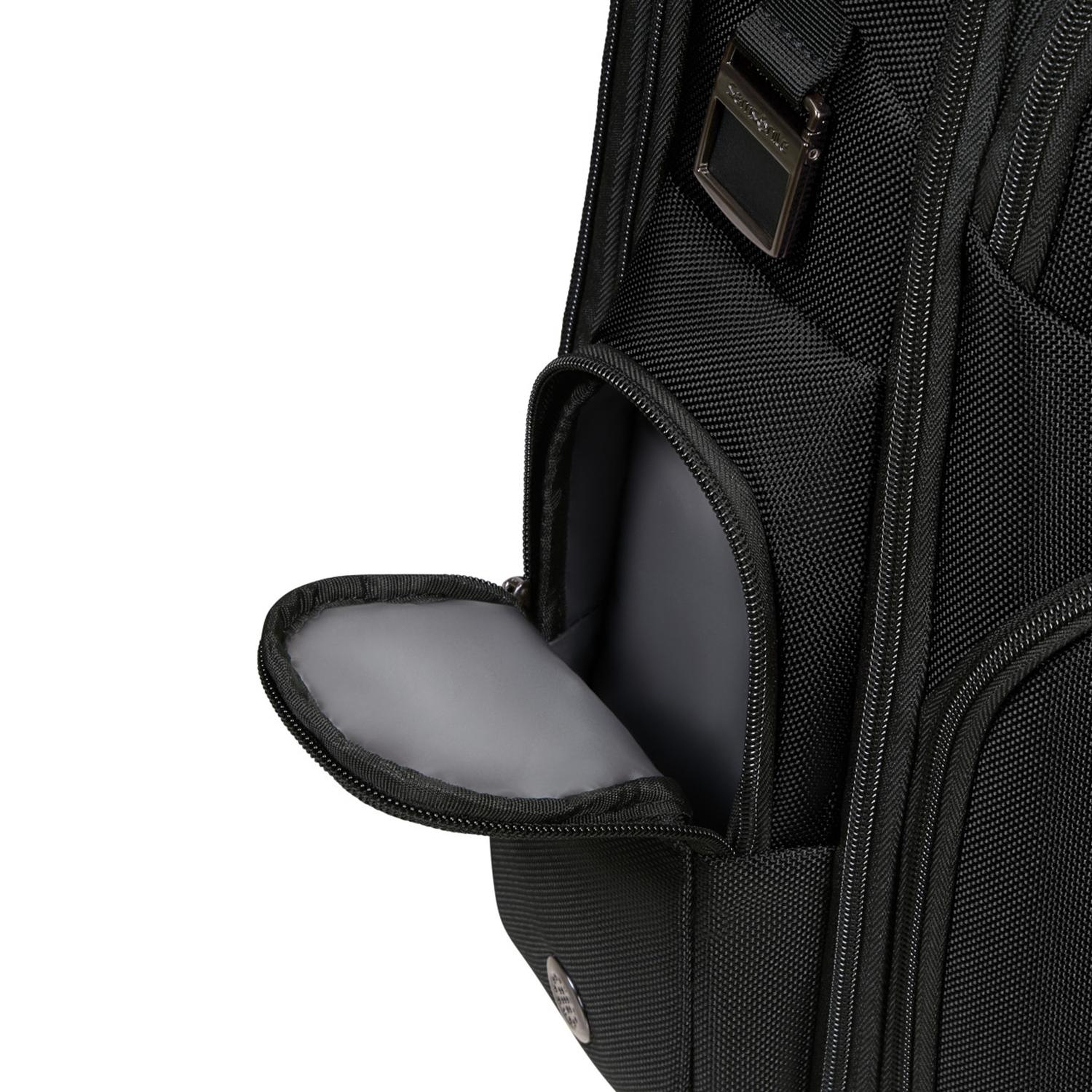 Samsonite Siyah Pro-DLX 6 - Körüklü Sırt Çantası 15.6"
