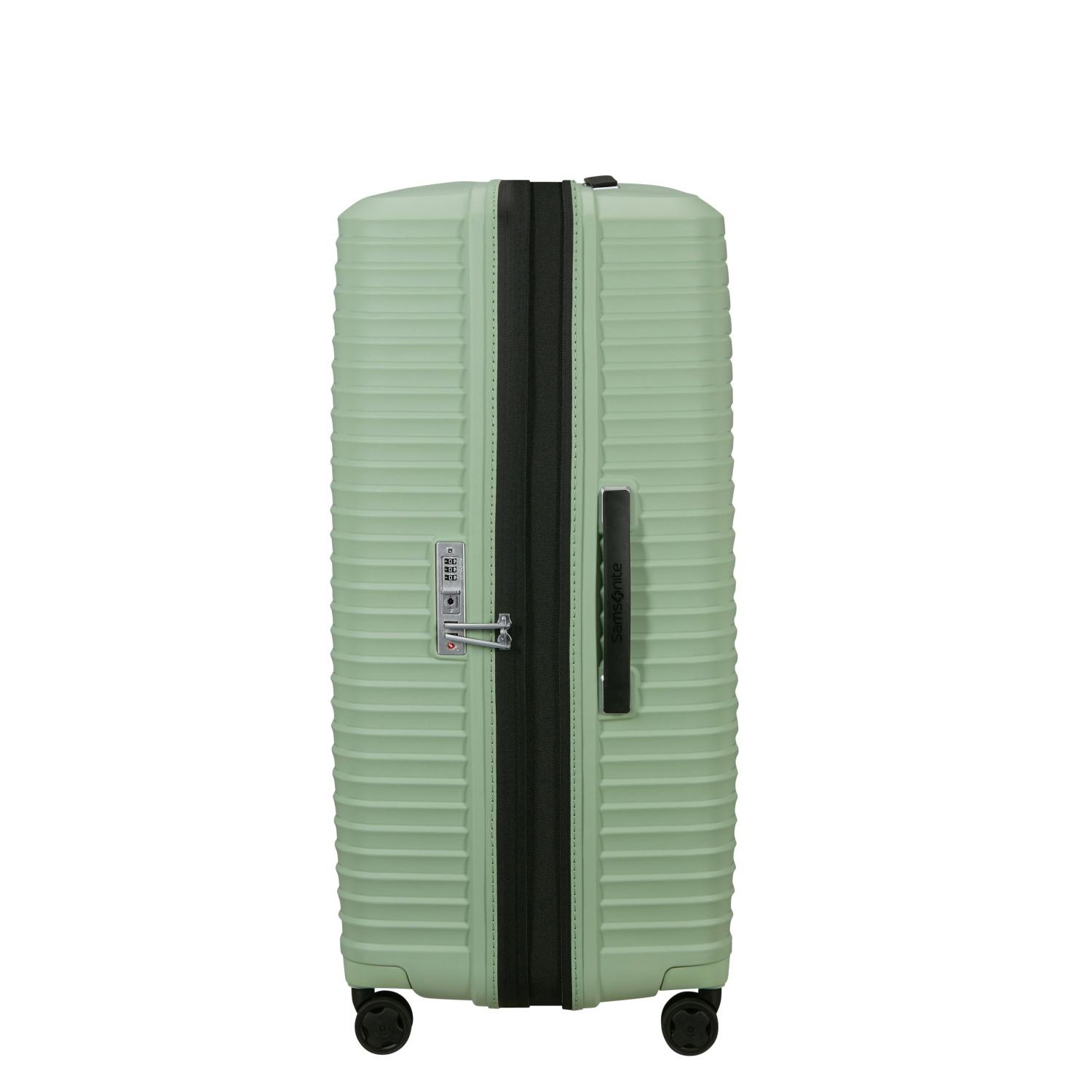 Samsonite Yeşil Upscape Spinner Körüklü 81/30 Ekstra Büyük Boy Valiz