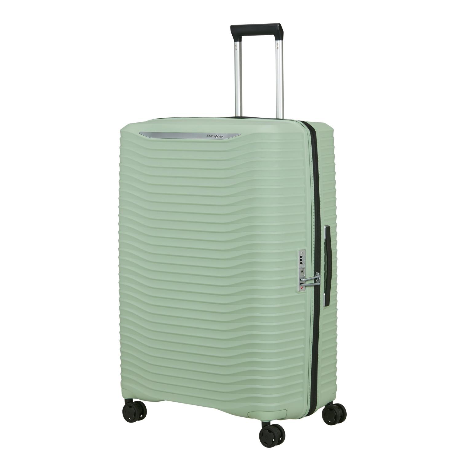 Samsonite Yeşil Upscape Spinner Körüklü 81/30 Ekstra Büyük Boy Valiz