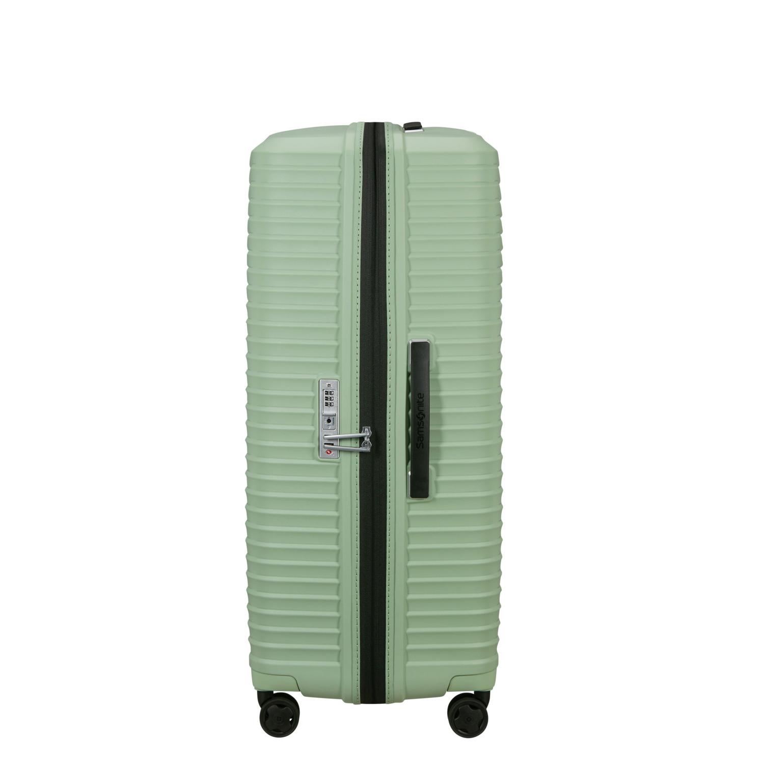 Samsonite Yeşil Upscape Spinner Körüklü 81/30 Ekstra Büyük Boy Valiz
