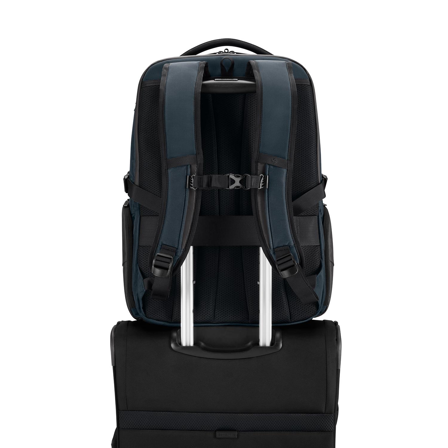 Samsonite Lacivert Biz2go - Körüklü Sırt Çantası 17.3" Overnıght