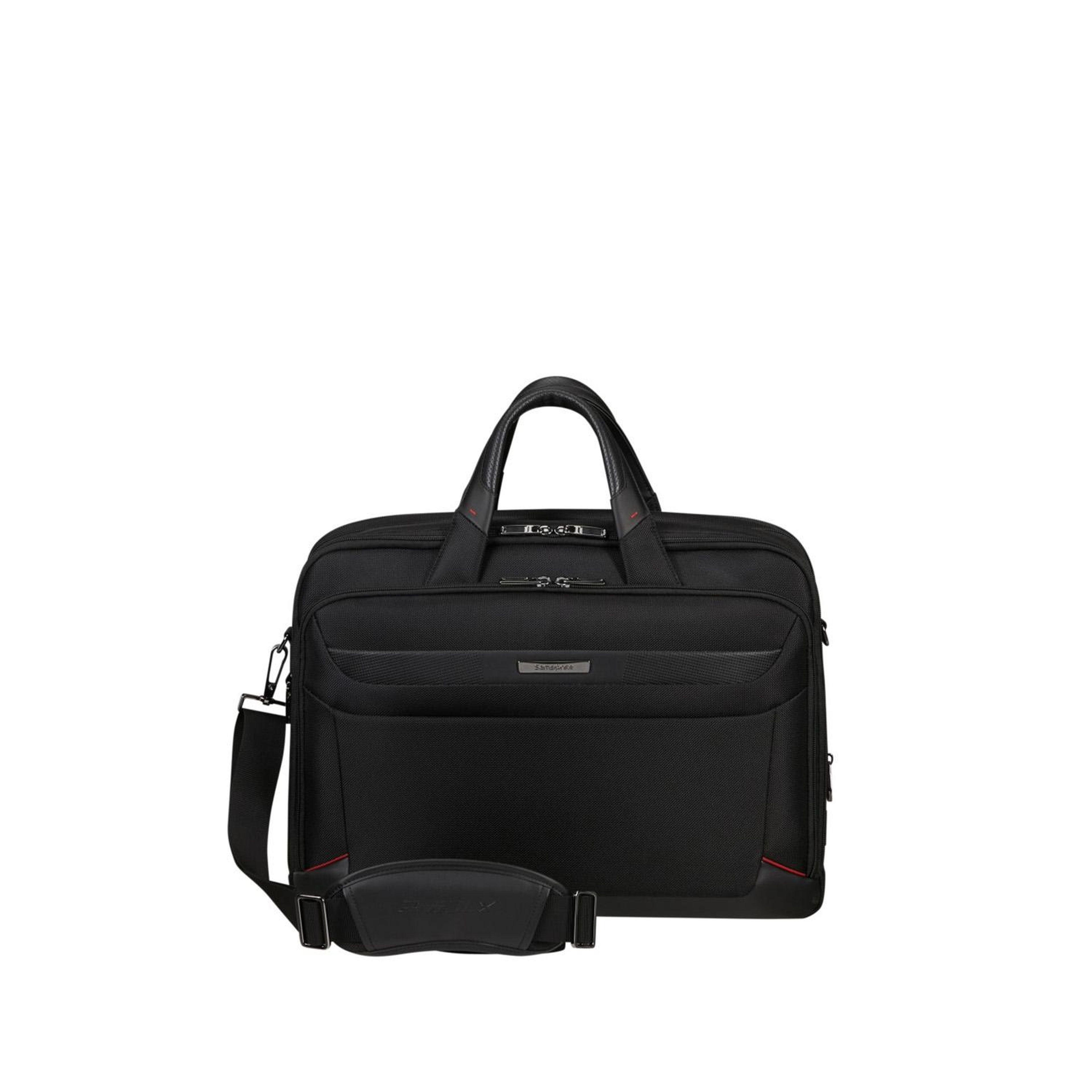 Samsonite Siyah Pro-DLX - Körüklü Laptop Çantası 17.3"