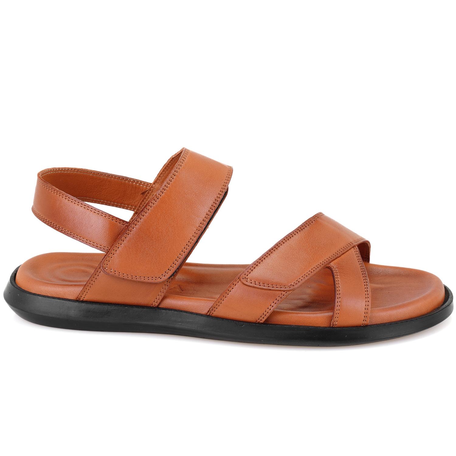 Erica Taba Erkek Deri Sandalet