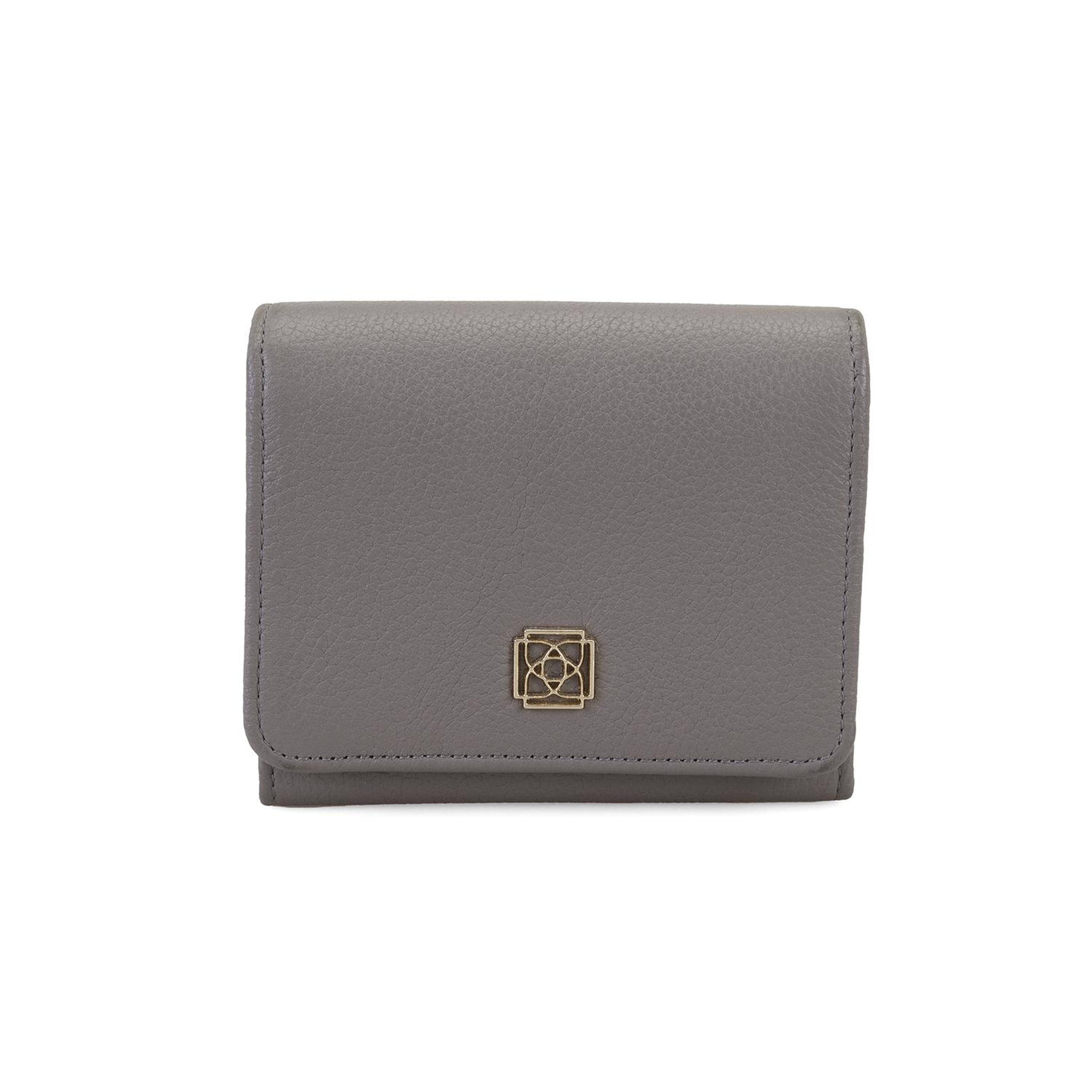 Heleno Gri Kadın Deri Cüzdan