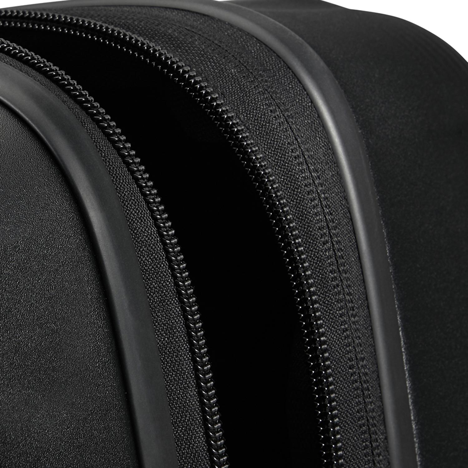 Samsonite Siyah Spinner Nuon Körüklü 4 Tekerlekli 55 cm Kabin Boy Valiz