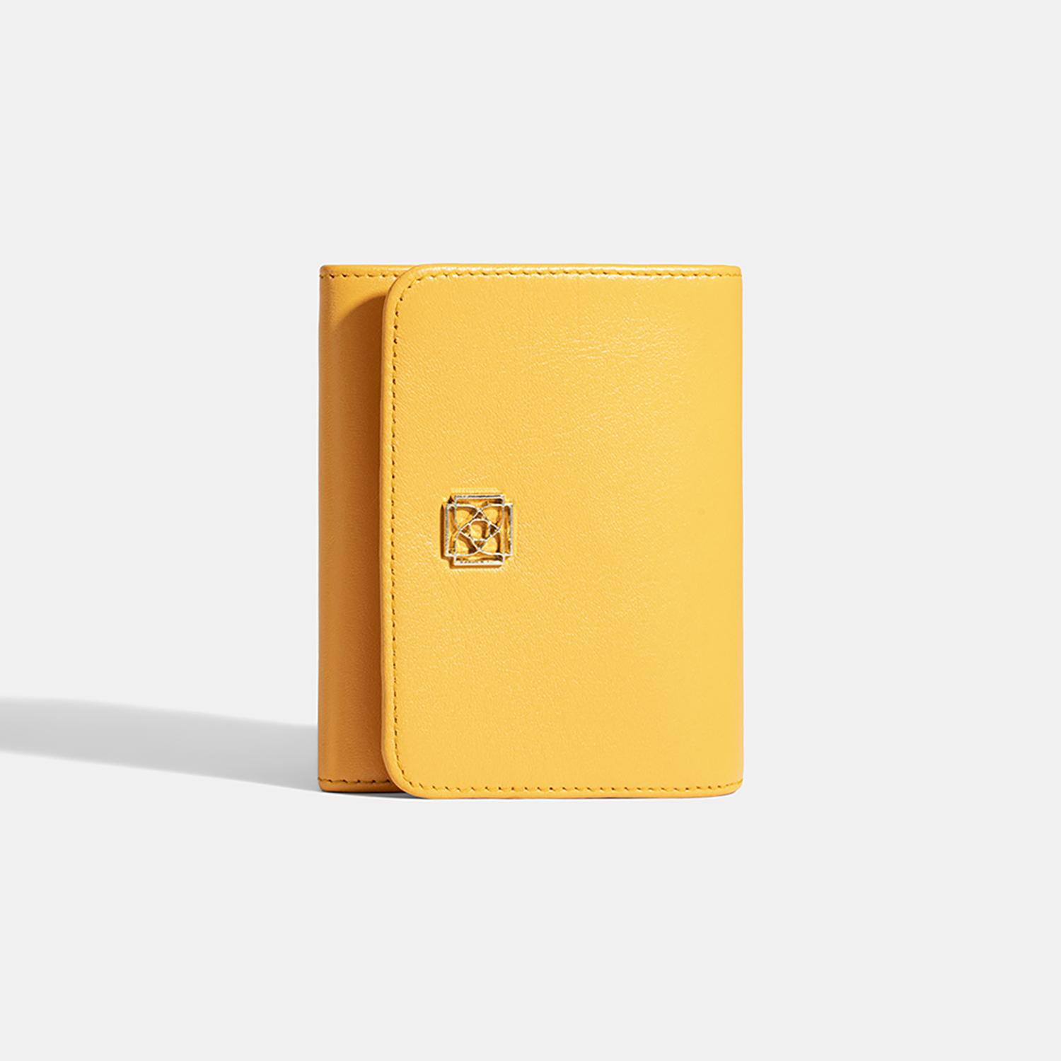 Kadın Turuncu Deri Cüzdan