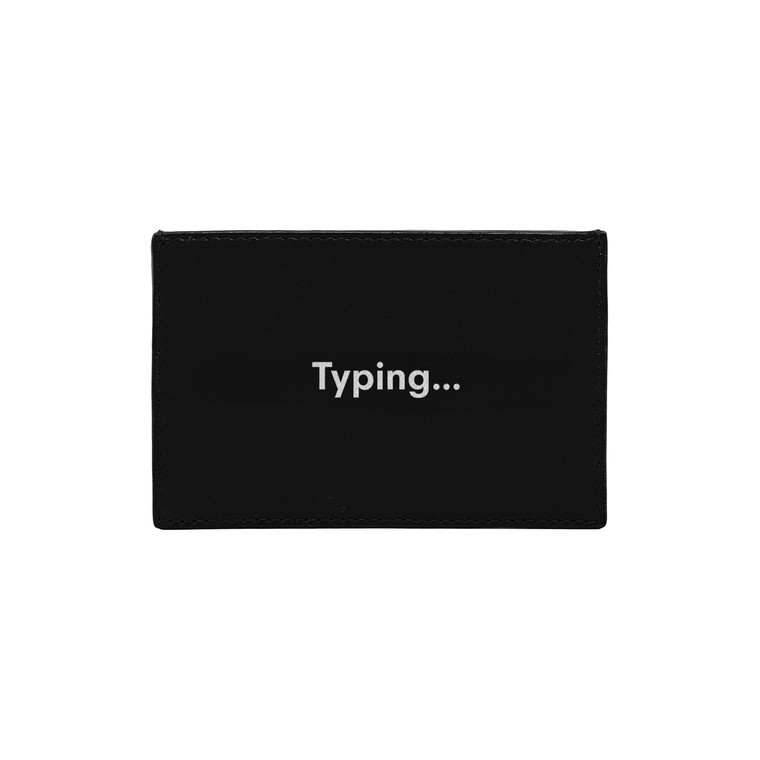 Typing KeinxDesa Siyah Deri Kartlık
