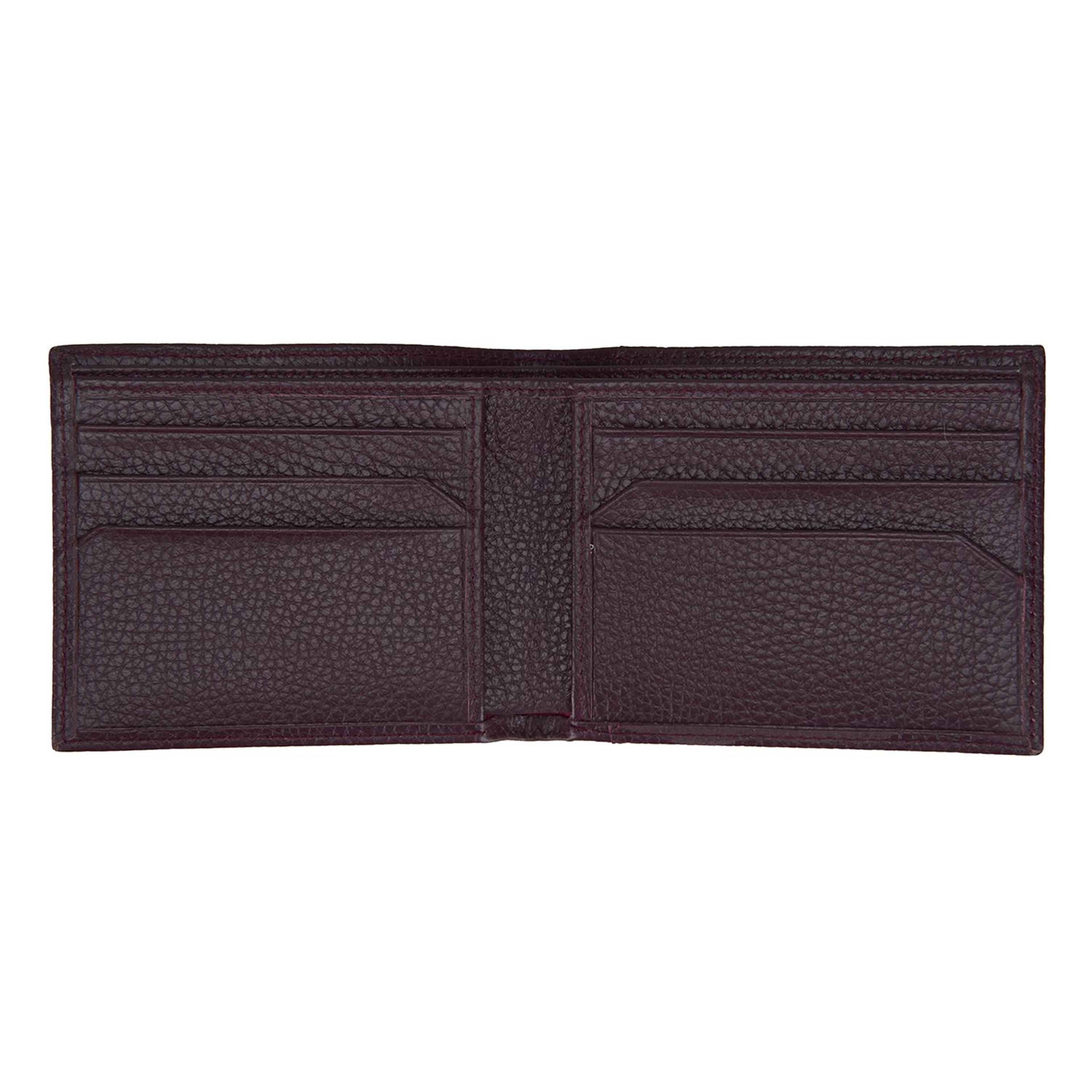 Erkek Bordo Deri Cüzdan