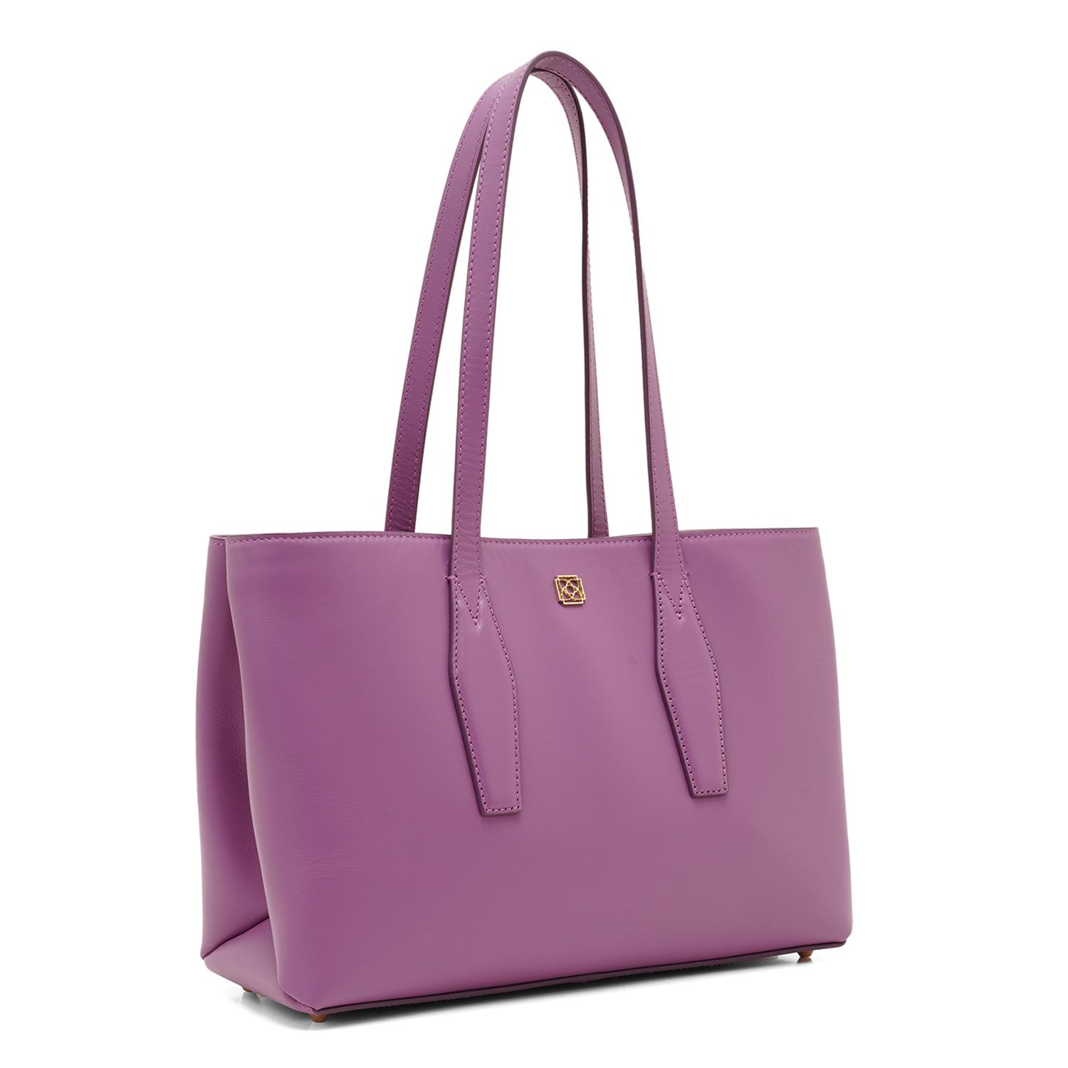 Drake Mor Kadın Deri Omuz Çantası