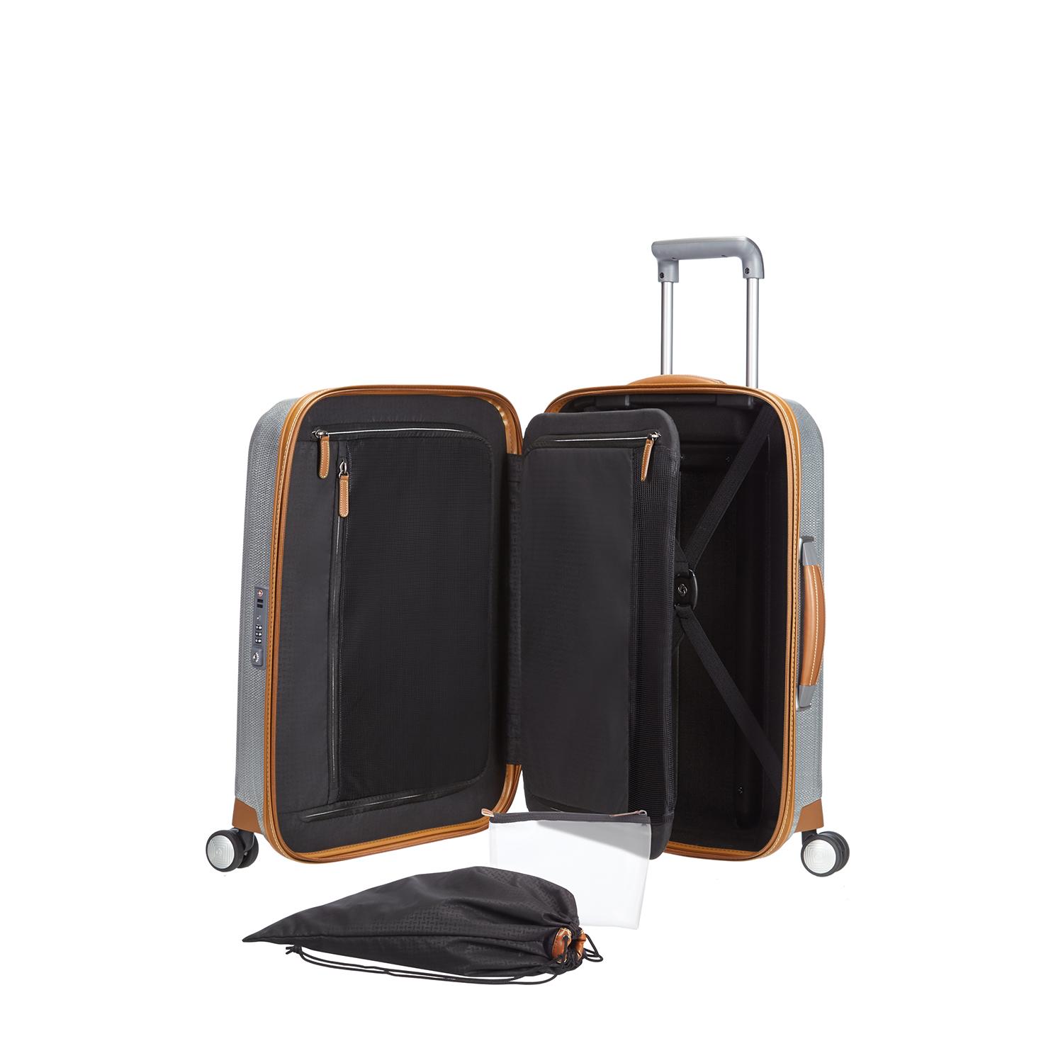 Samsonite Gri Lite-Cube Dlx Spinner - 55/20 Kabin Boy Valiz