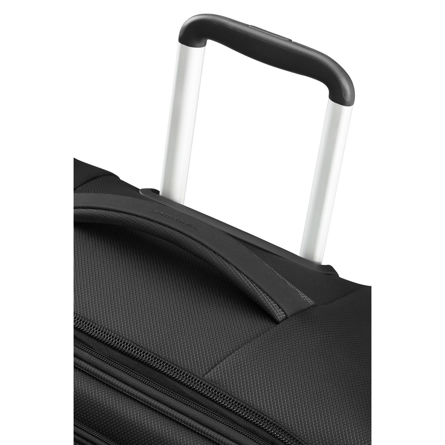 Samsonite Siyah Respark Spinner - Körüklü 67/24 Orta Boy Valiz