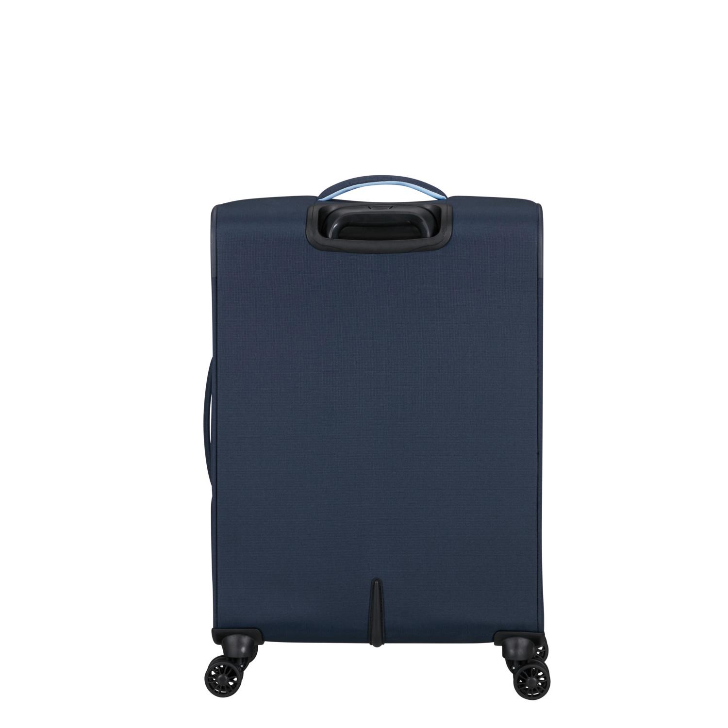 American Tourister Lacivert Cloudrider 4 Tekerlekli Orta Boy Valiz 67 cm