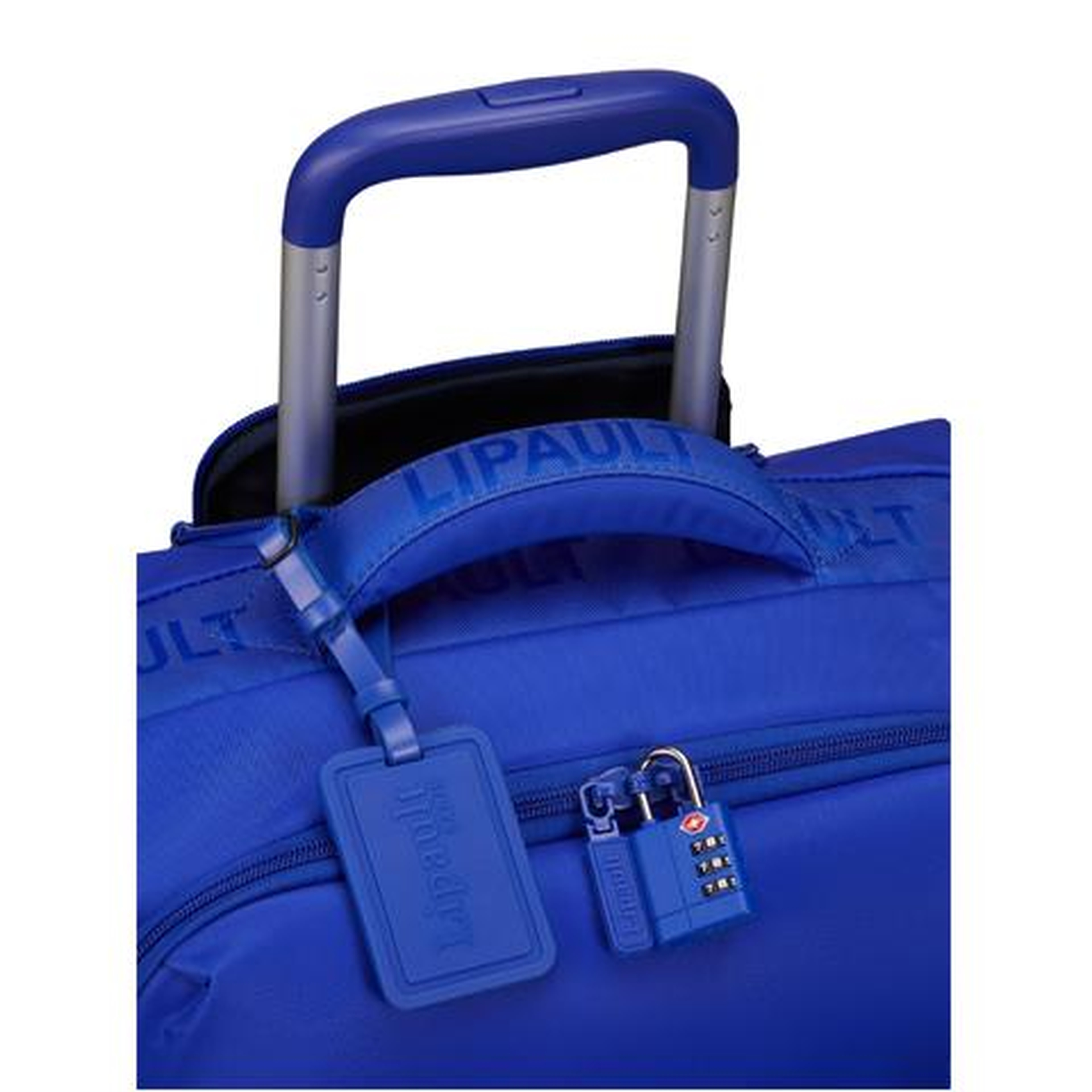 Lipault Mavi Plume - 4 Tekerlekli Orta Boy Valiz 64 cm