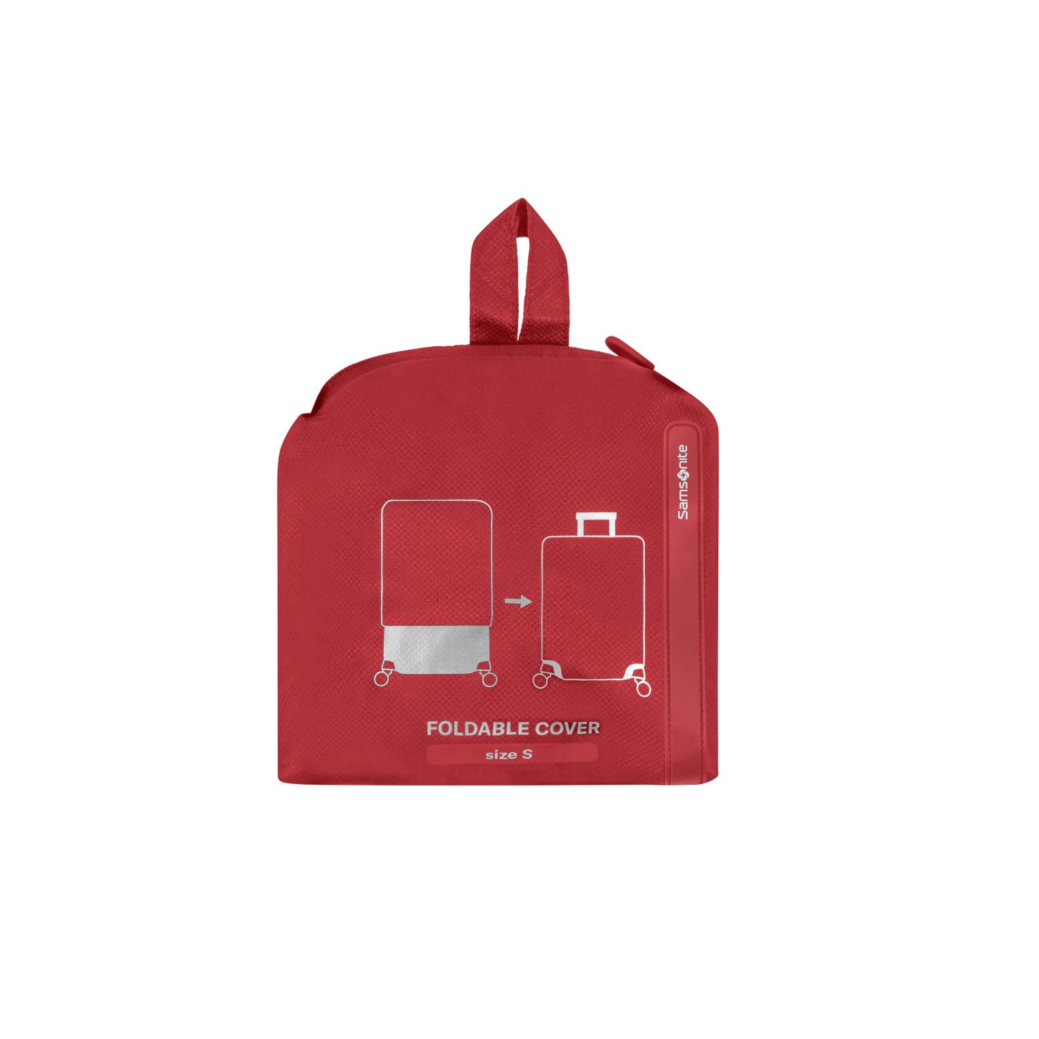 Samsonite Kırmızı Ta Revolution Valiz Kılıfı (S)