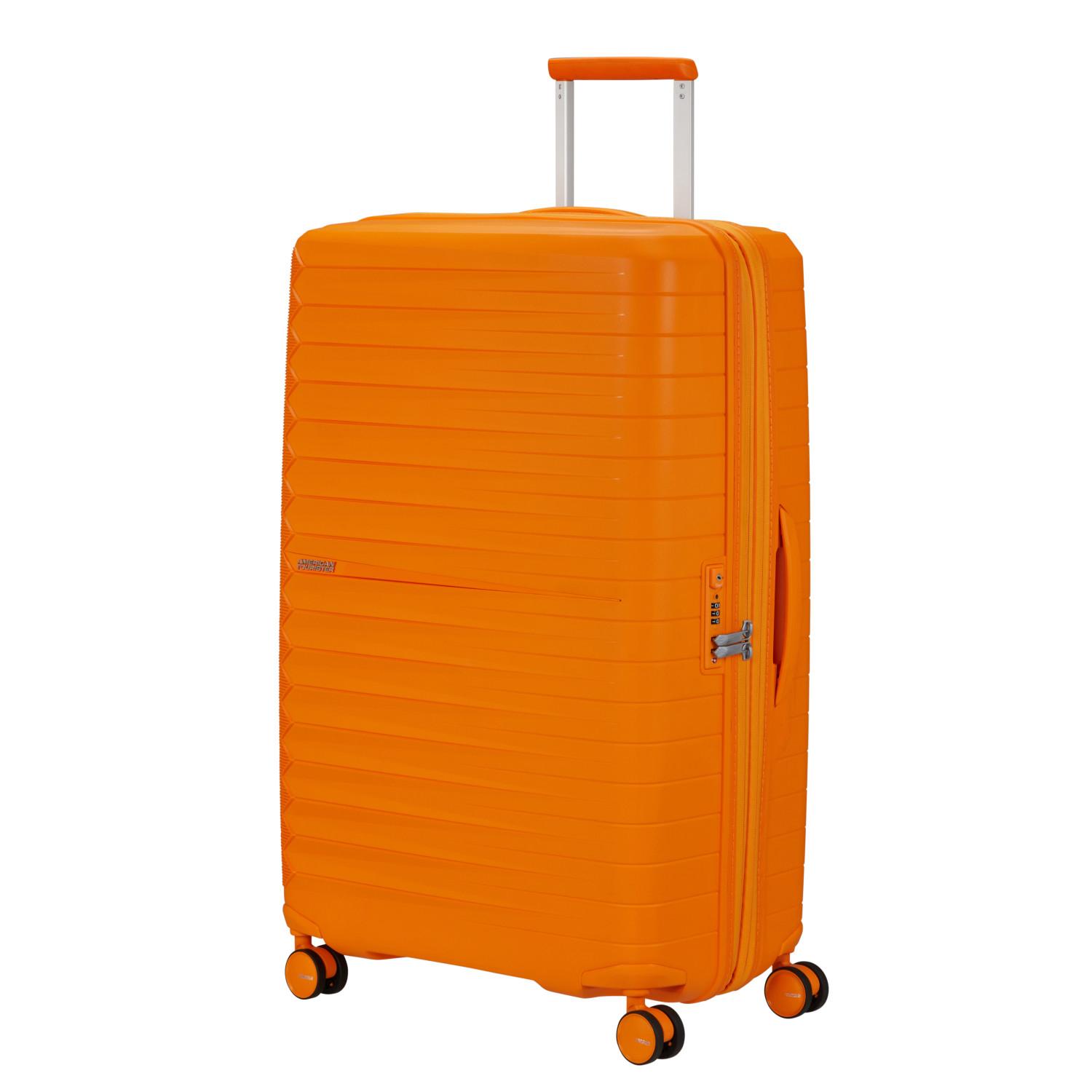 American Tourister Turuncu Fastforward Spinner Körüklü 79/29 Büyük Boy Valiz