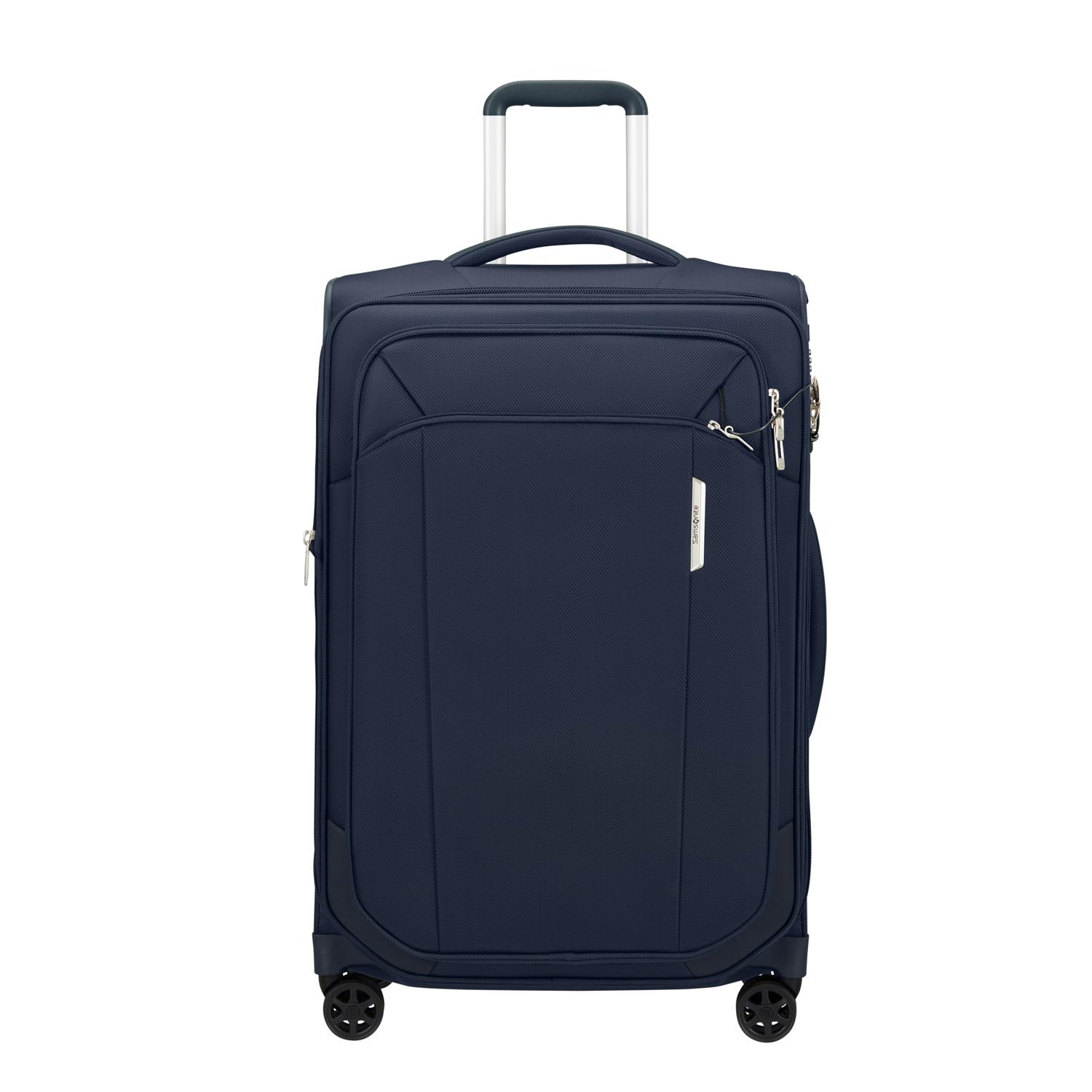 Samsonite Lacivert Respark Spinner - Körüklü 67/24 Orta Boy Valiz