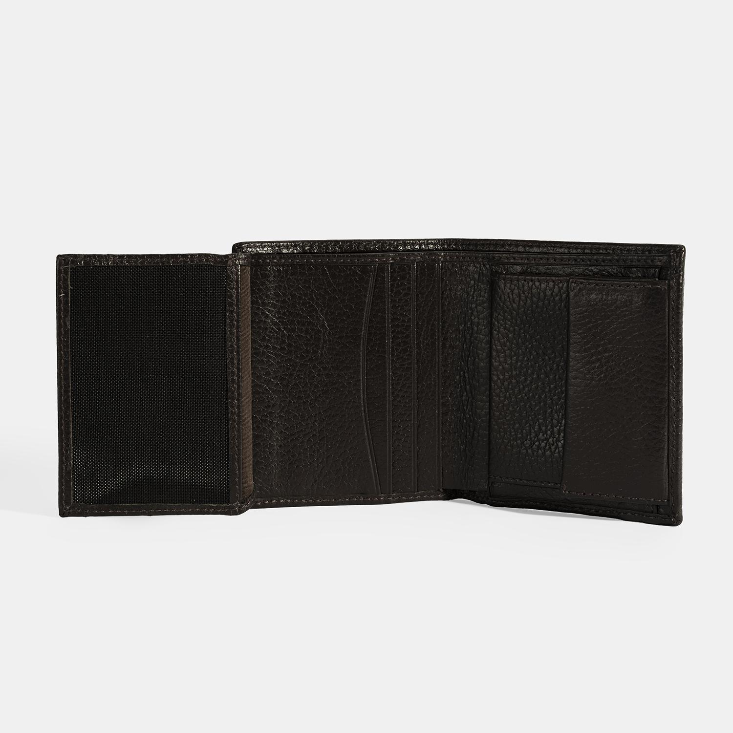 Erkek Koyu Kahve Deri Cüzdan