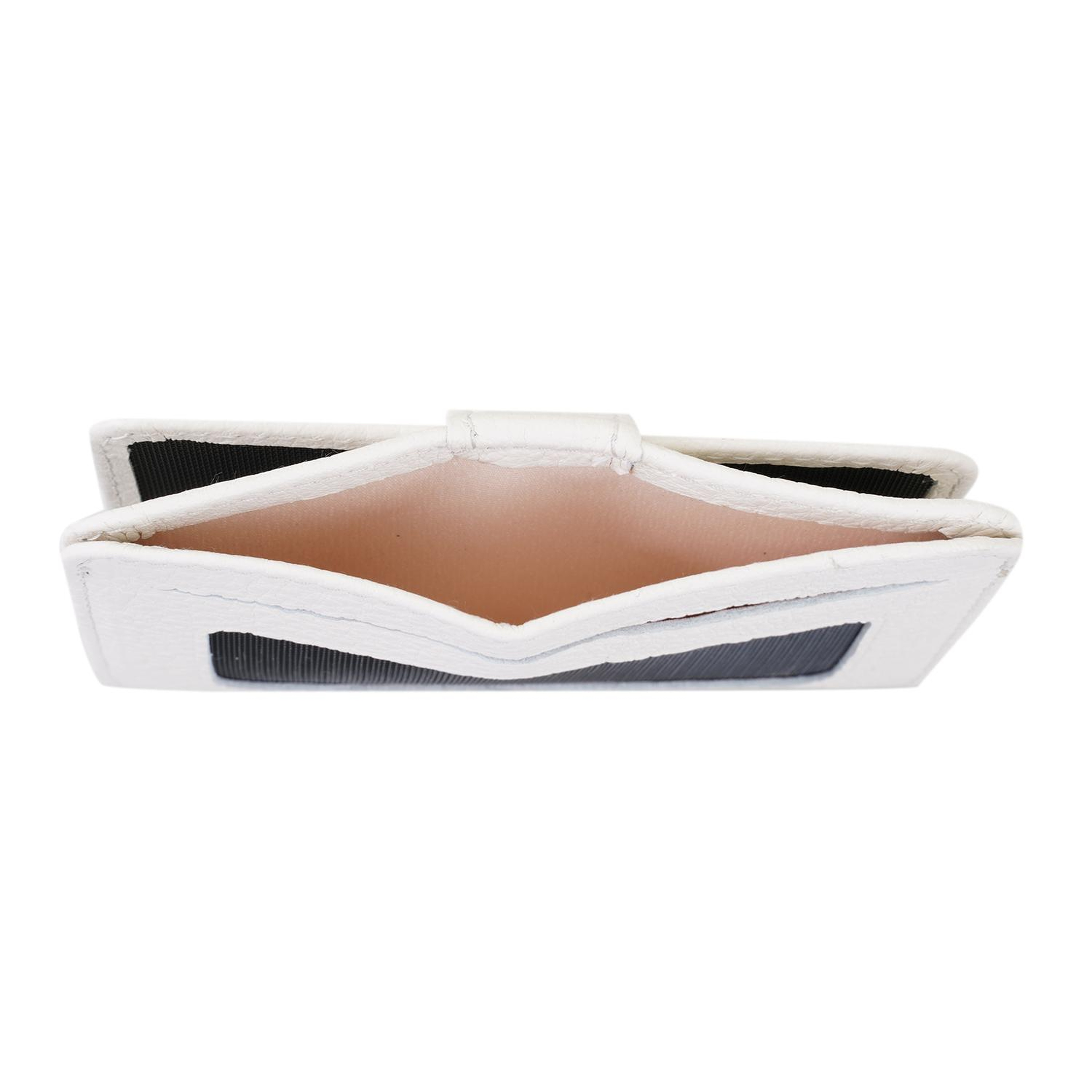 Lerona Beyaz Deri Kartlık