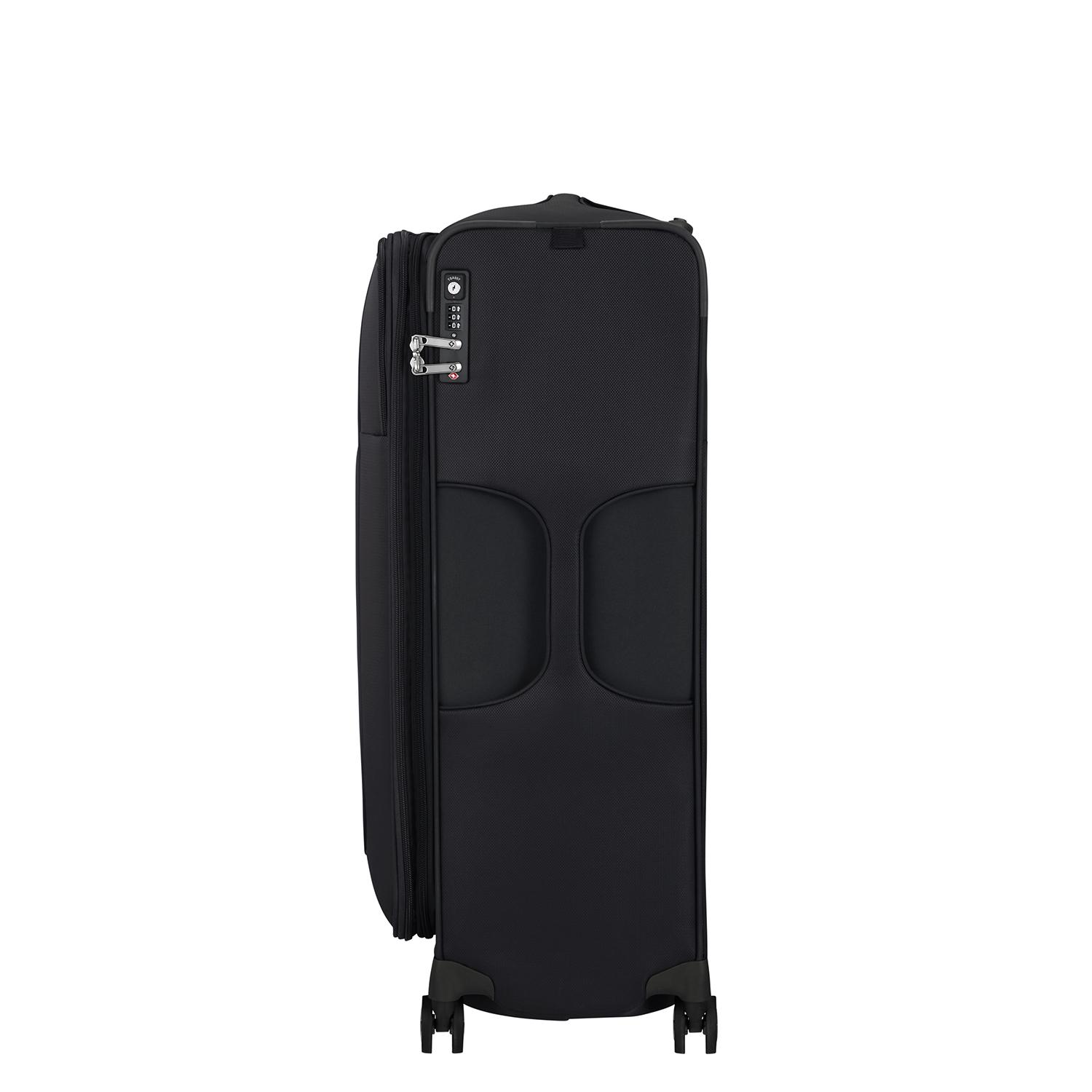 Samsonite Siyah D'lite - 4 Tekerlekli Körüklü Büyük Boy Valiz 78cm