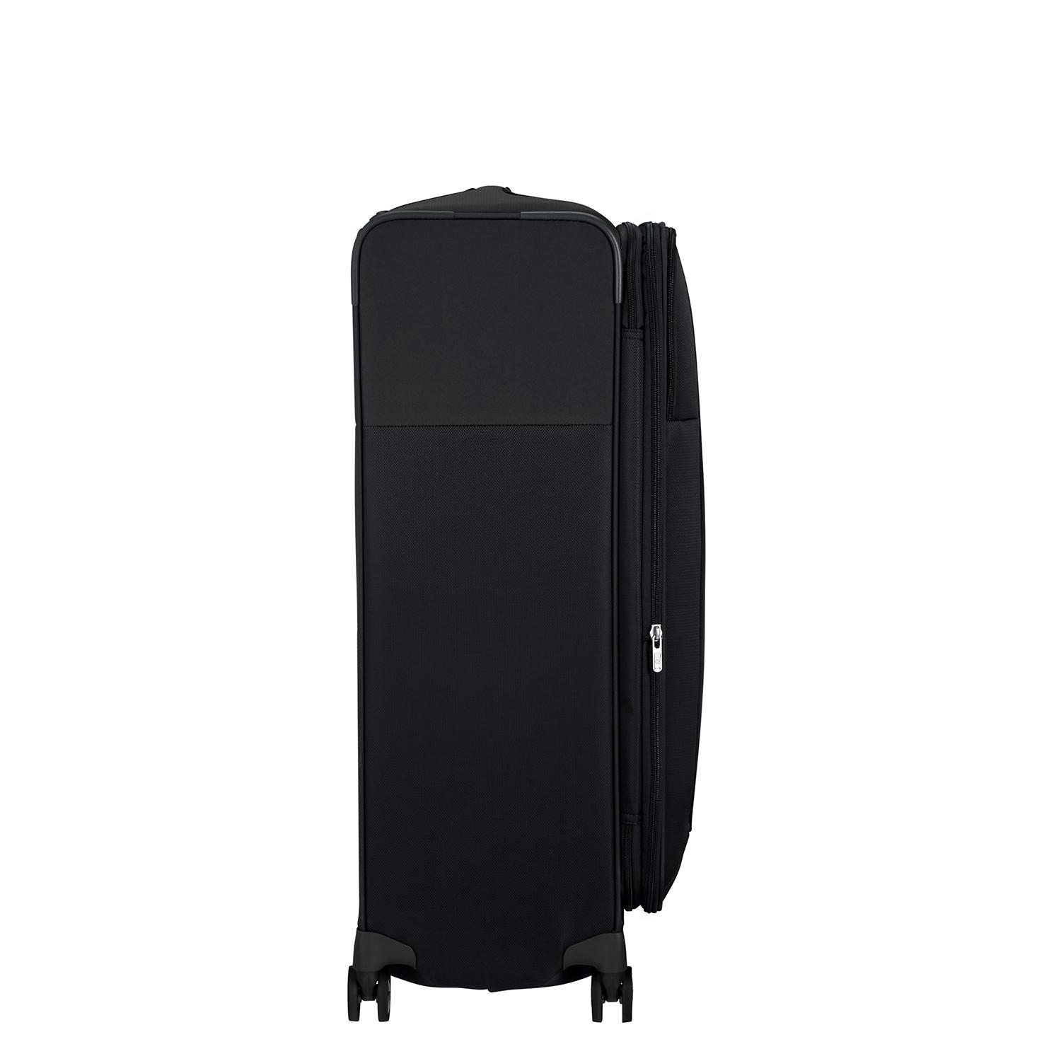 Samsonite Siyah D'lite - 4 Tekerlekli Körüklü Büyük Boy Valiz 78cm
