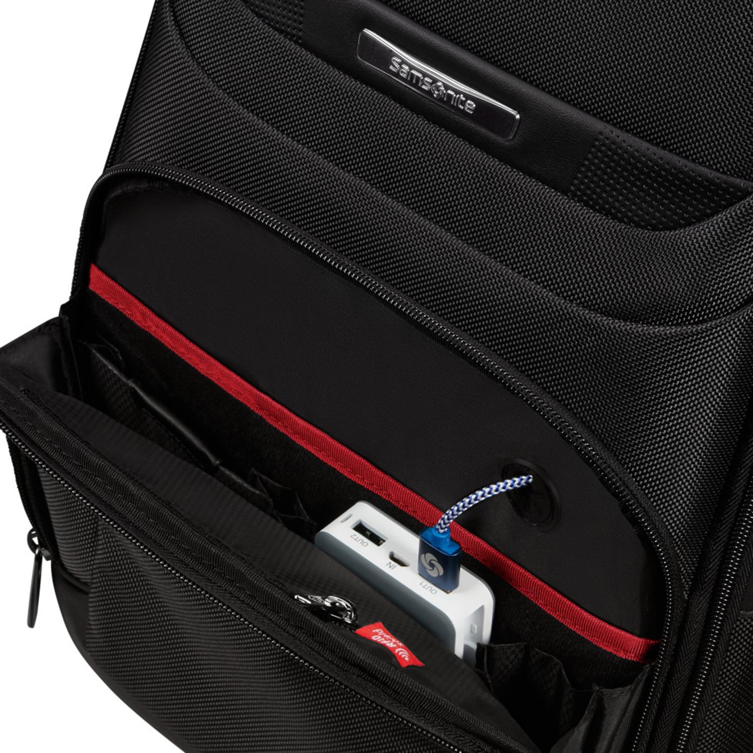 Samsonite Siyah Pro-DLX Sırt Çantası 14.1"
